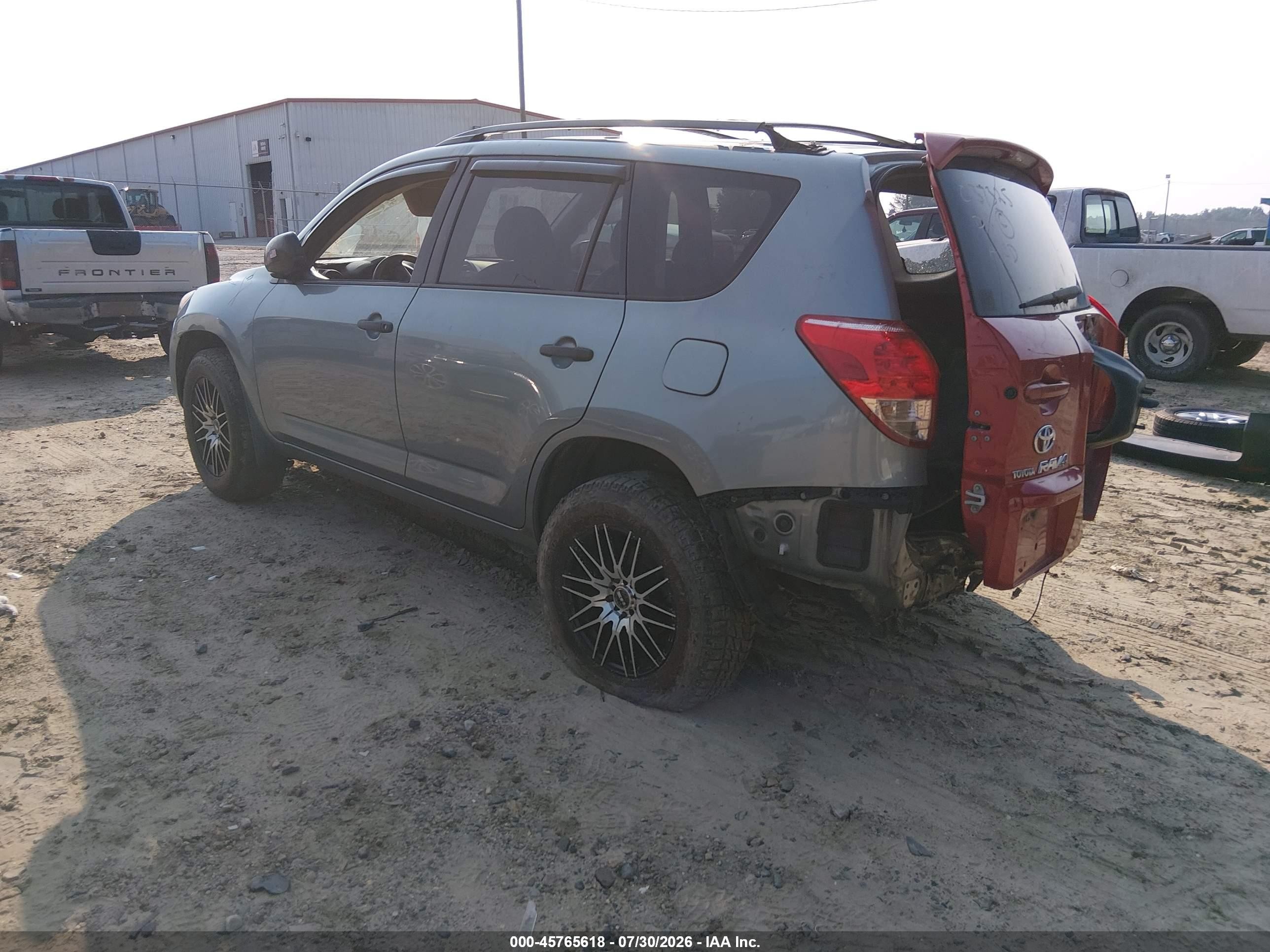 2007 Toyota Rav4   Gray vin: JTMZD33V775042974