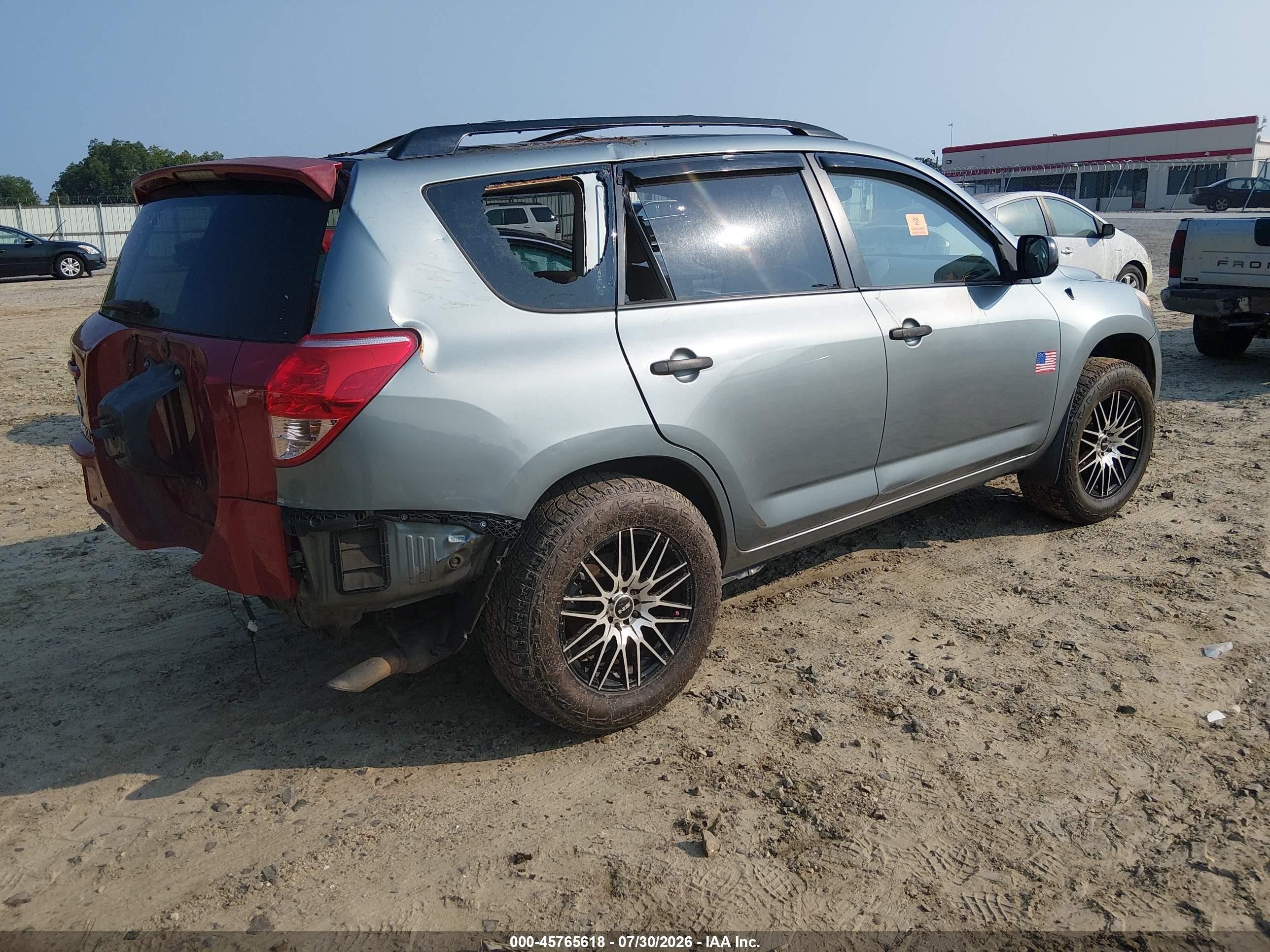 2007 Toyota Rav4   Gray vin: JTMZD33V775042974