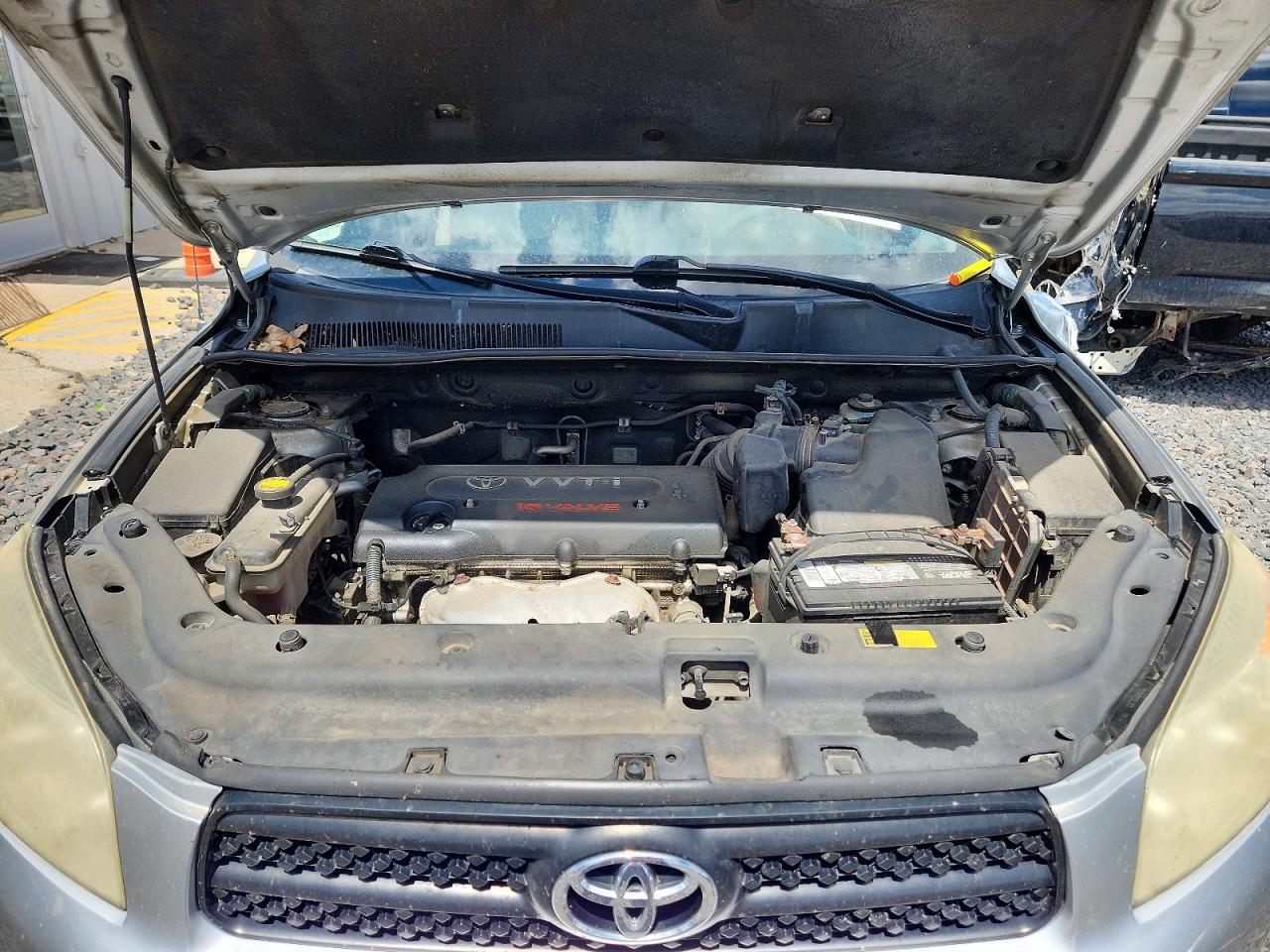 2007 Toyota Rav4 Base Silver vin: JTMZD33V775066353