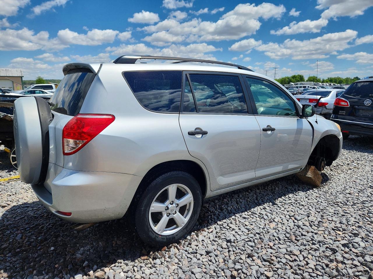 2007 Toyota Rav4 Base Silver vin: JTMZD33V775066353