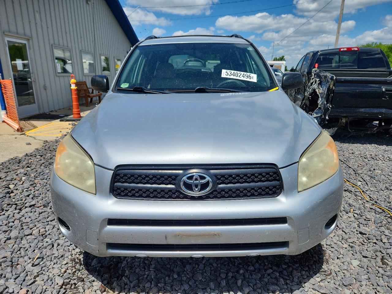 2007 Toyota Rav4 Base Silver vin: JTMZD33V775066353