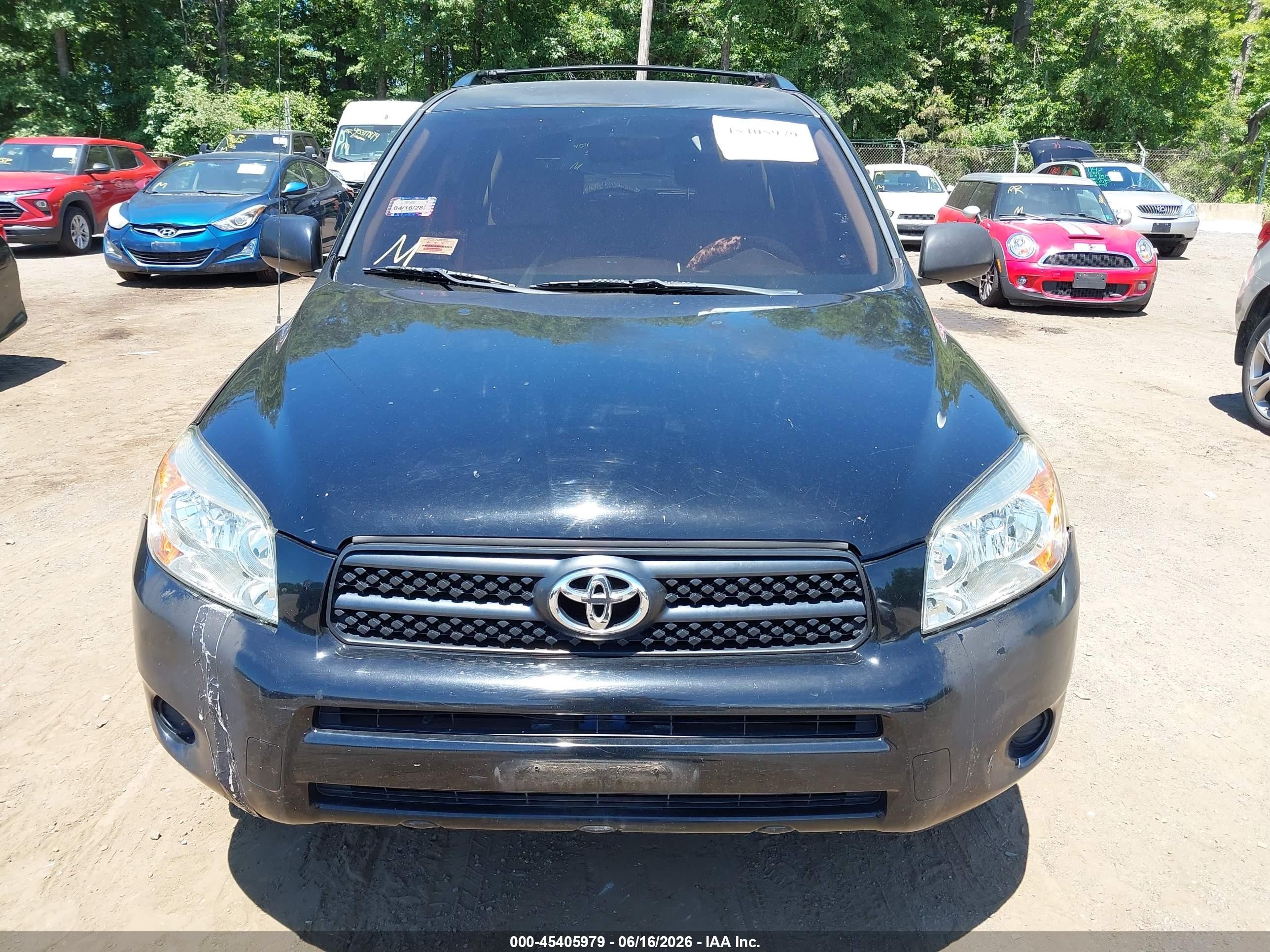 2007 Toyota Rav4   Black vin: JTMZD33V776027868