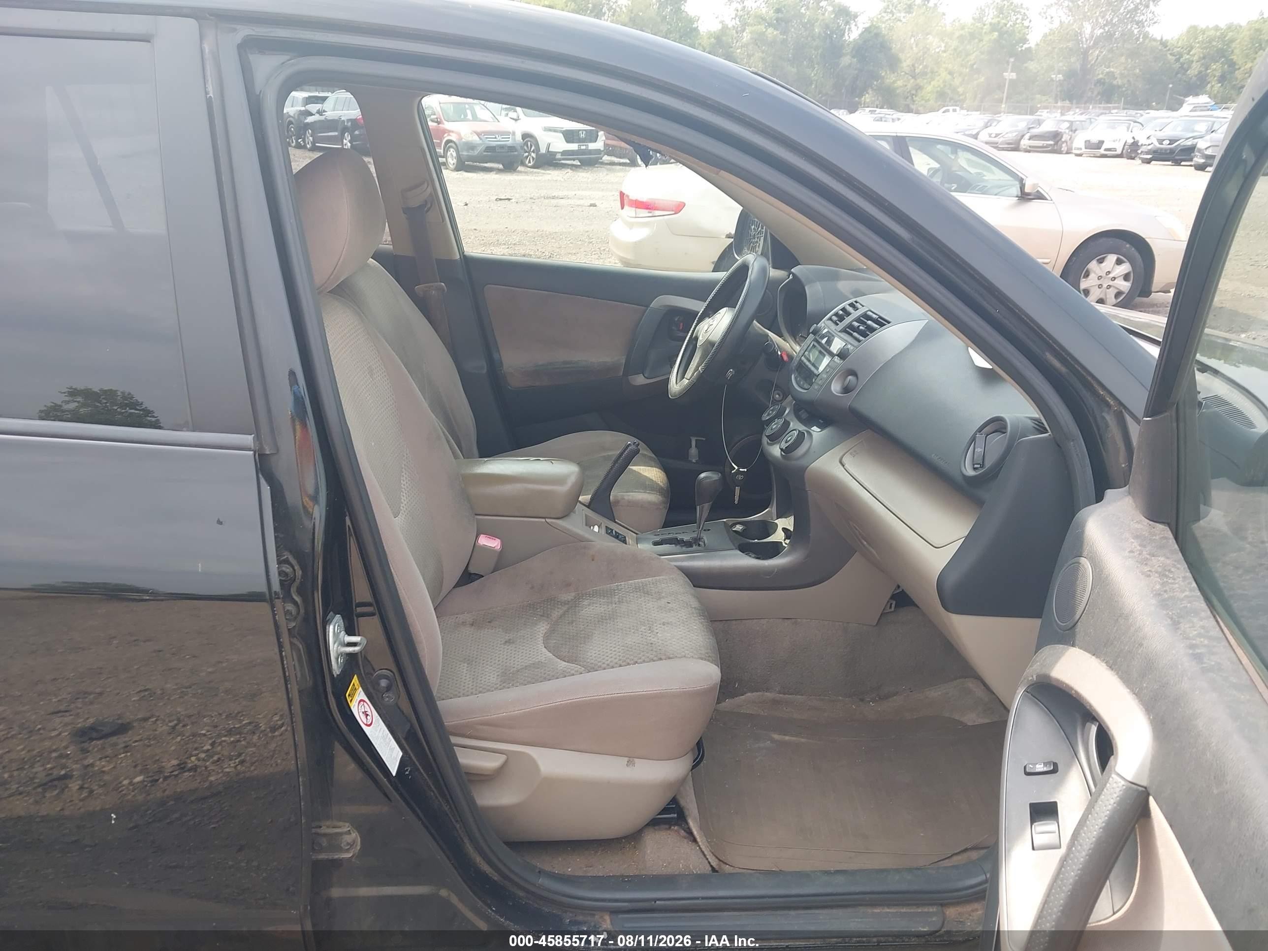 2007 Toyota Rav4   Black vin: JTMZD33V776038790