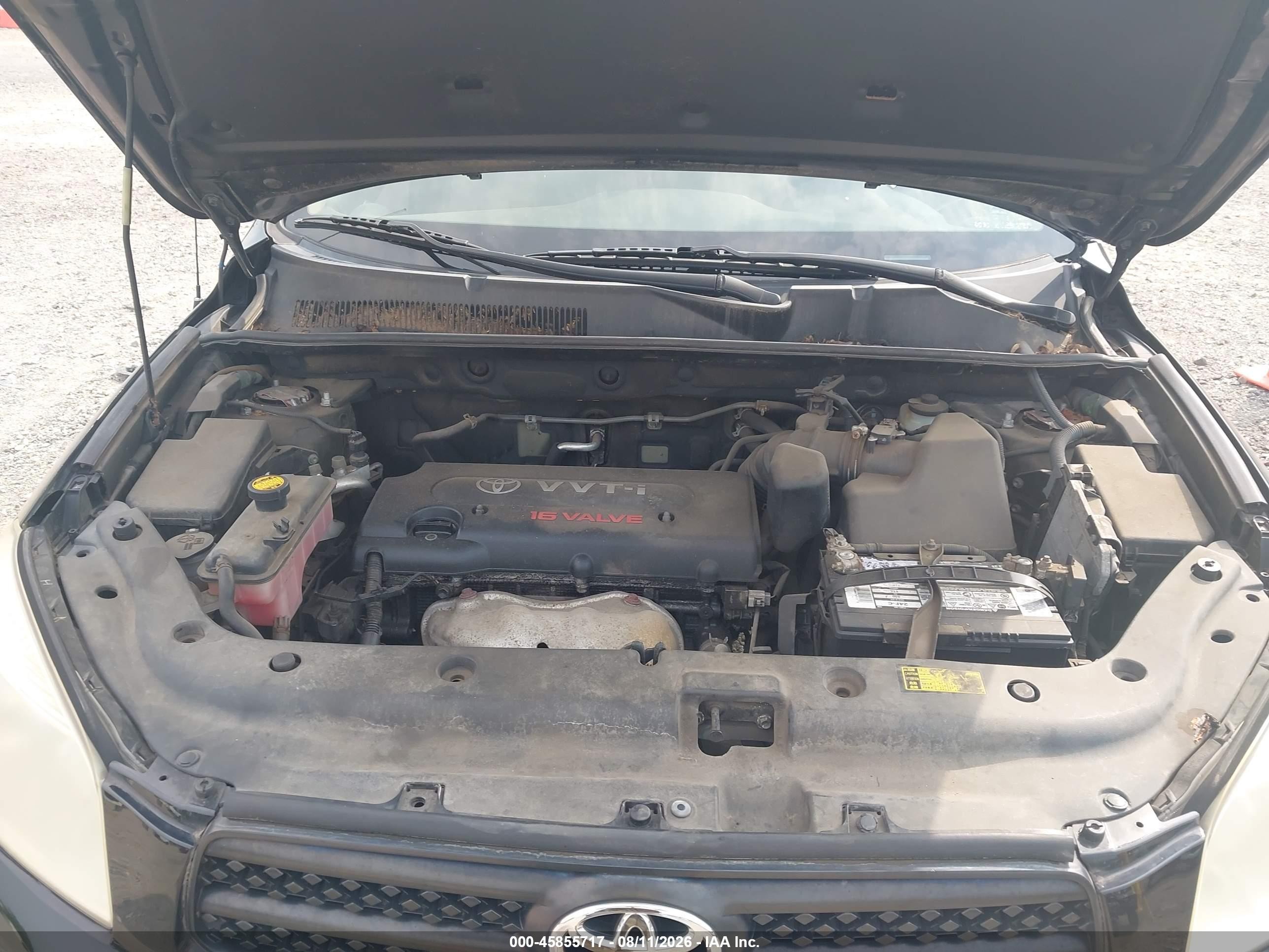 2007 Toyota Rav4   Black vin: JTMZD33V776038790