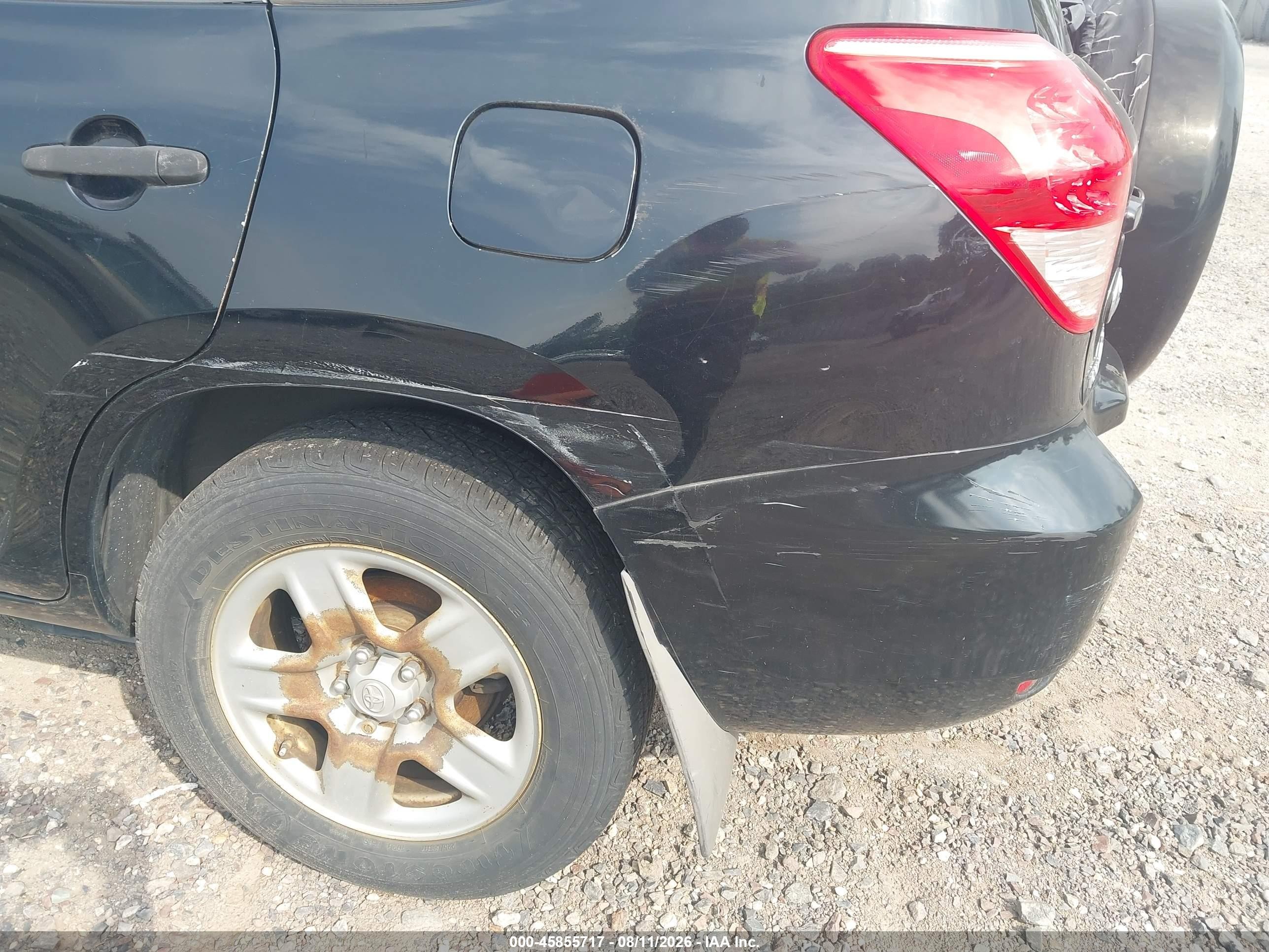 2007 Toyota Rav4   Black vin: JTMZD33V776038790