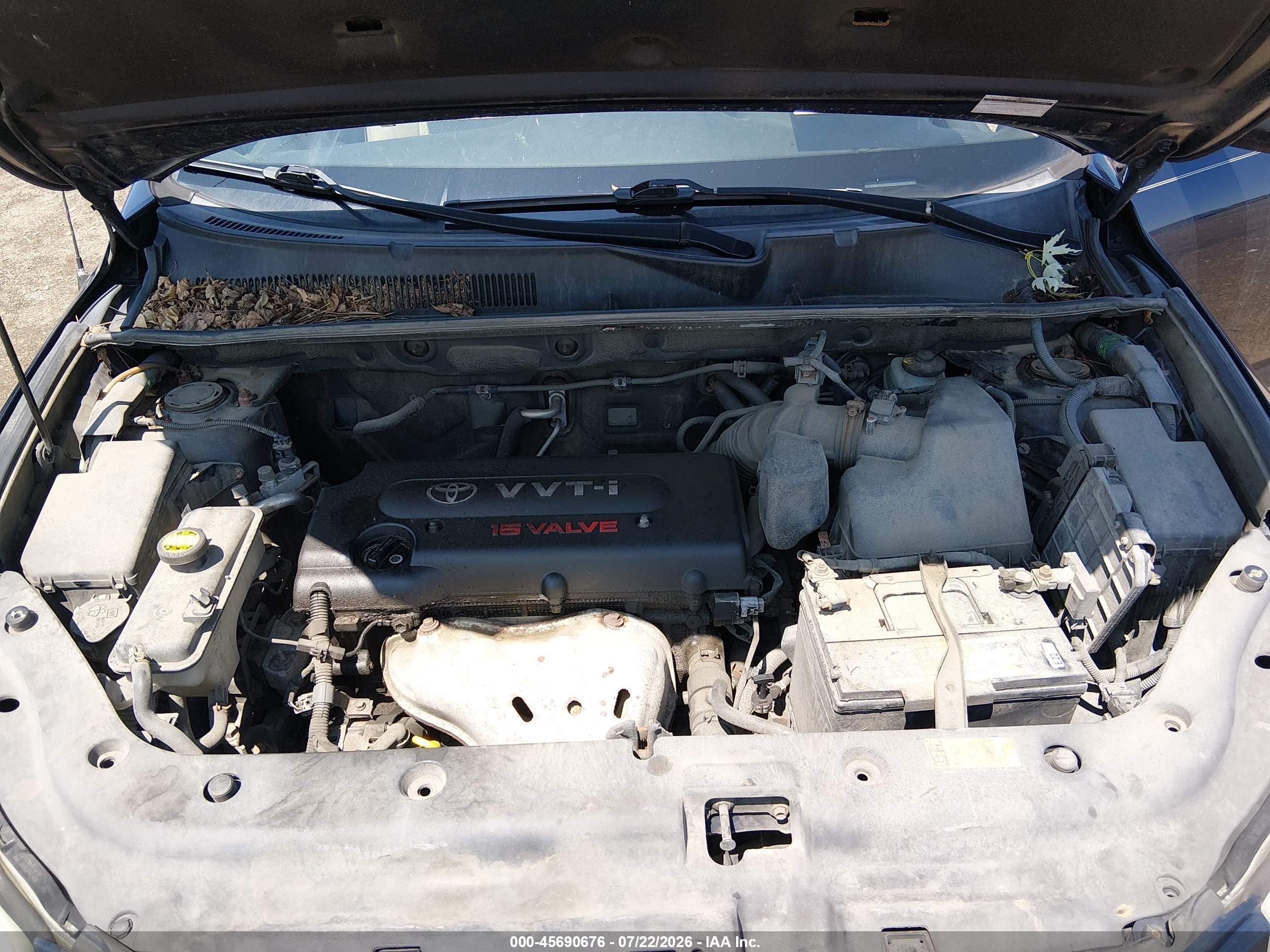 2007 Toyota Rav4   Синий vin: JTMZD33V776051846