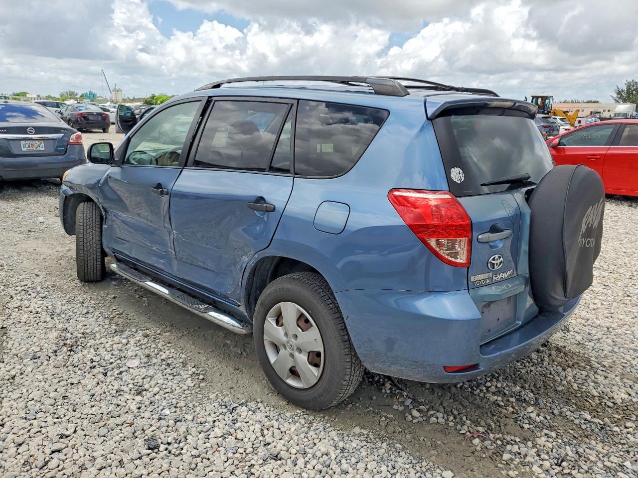 2008 Toyota Rav4 Base Blue vin: JTMZD33V785082036