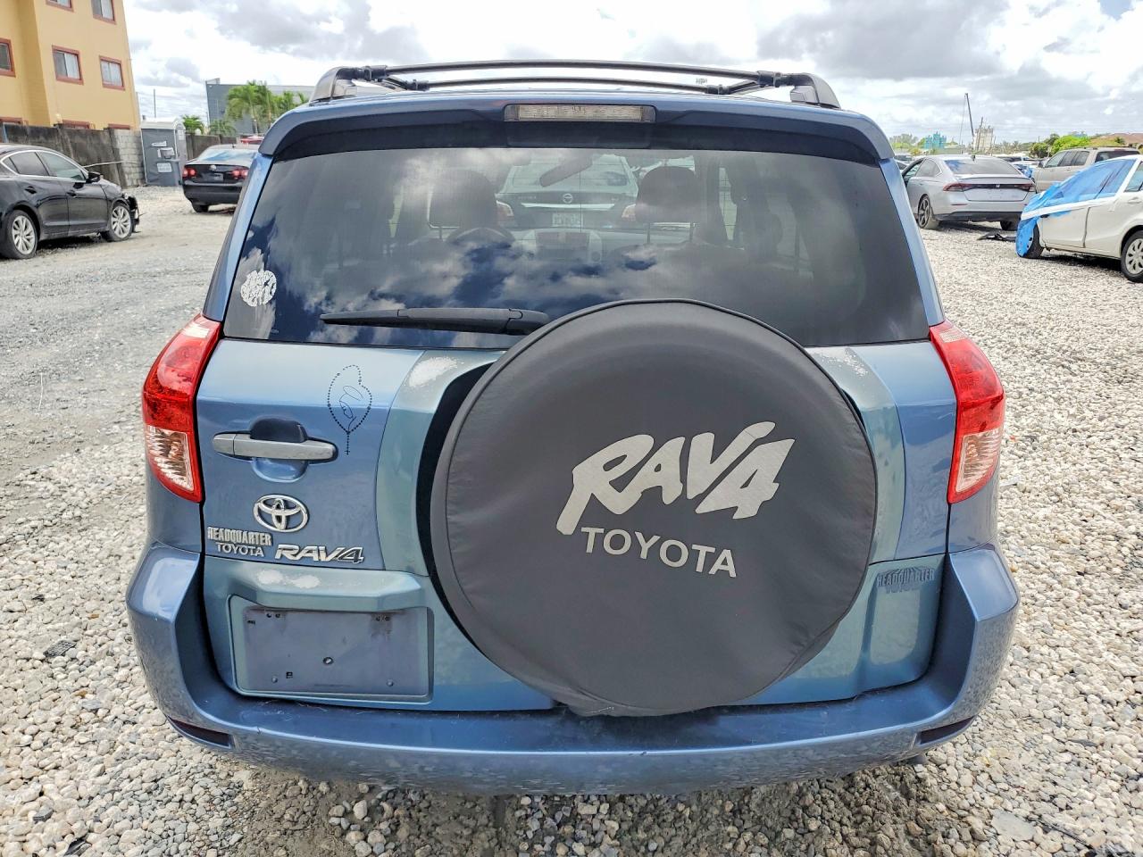 2008 Toyota Rav4 Base Blue vin: JTMZD33V785082036