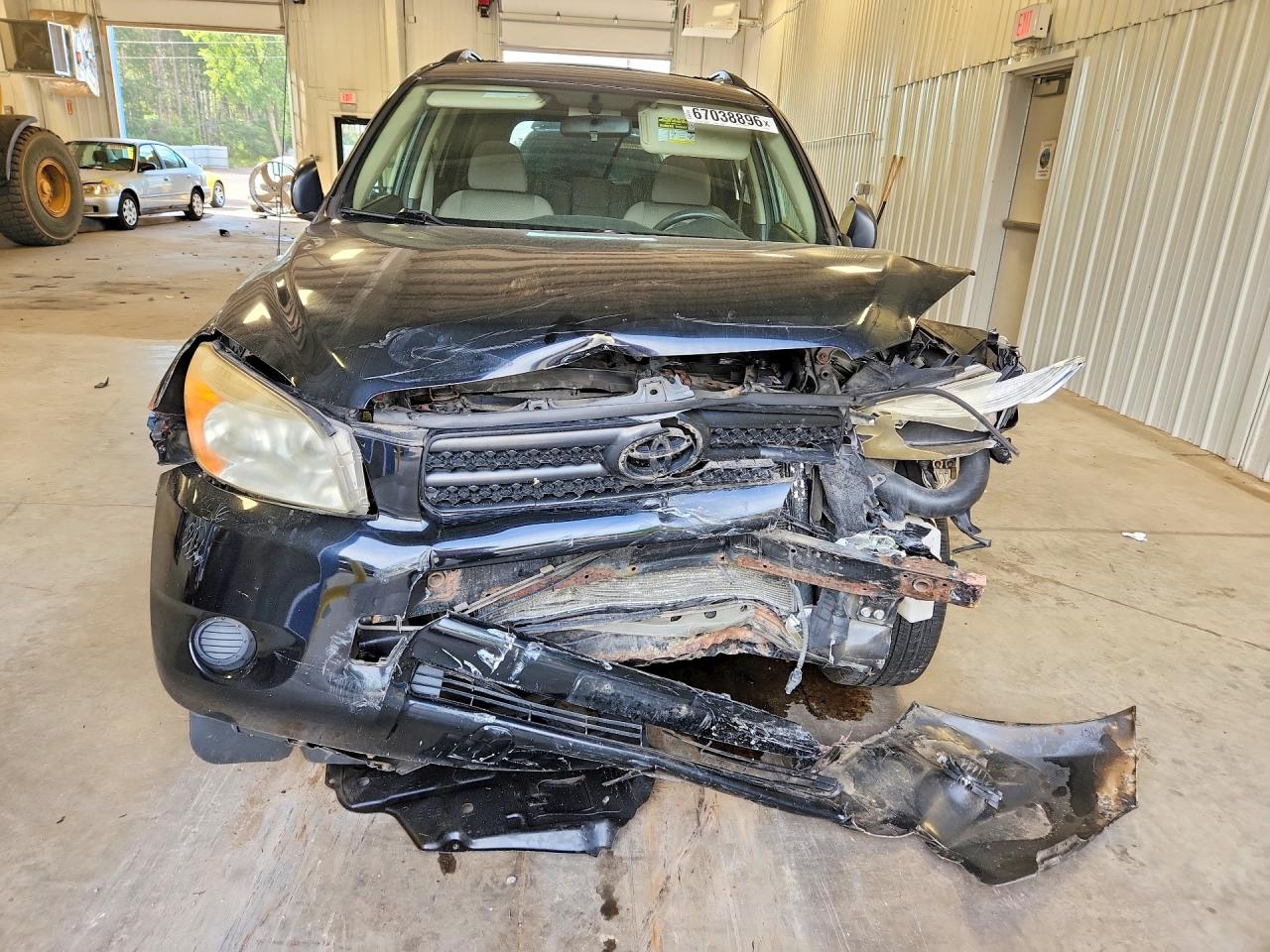 2008 Toyota Rav4 Base Черный vin: JTMZD33V785090945
