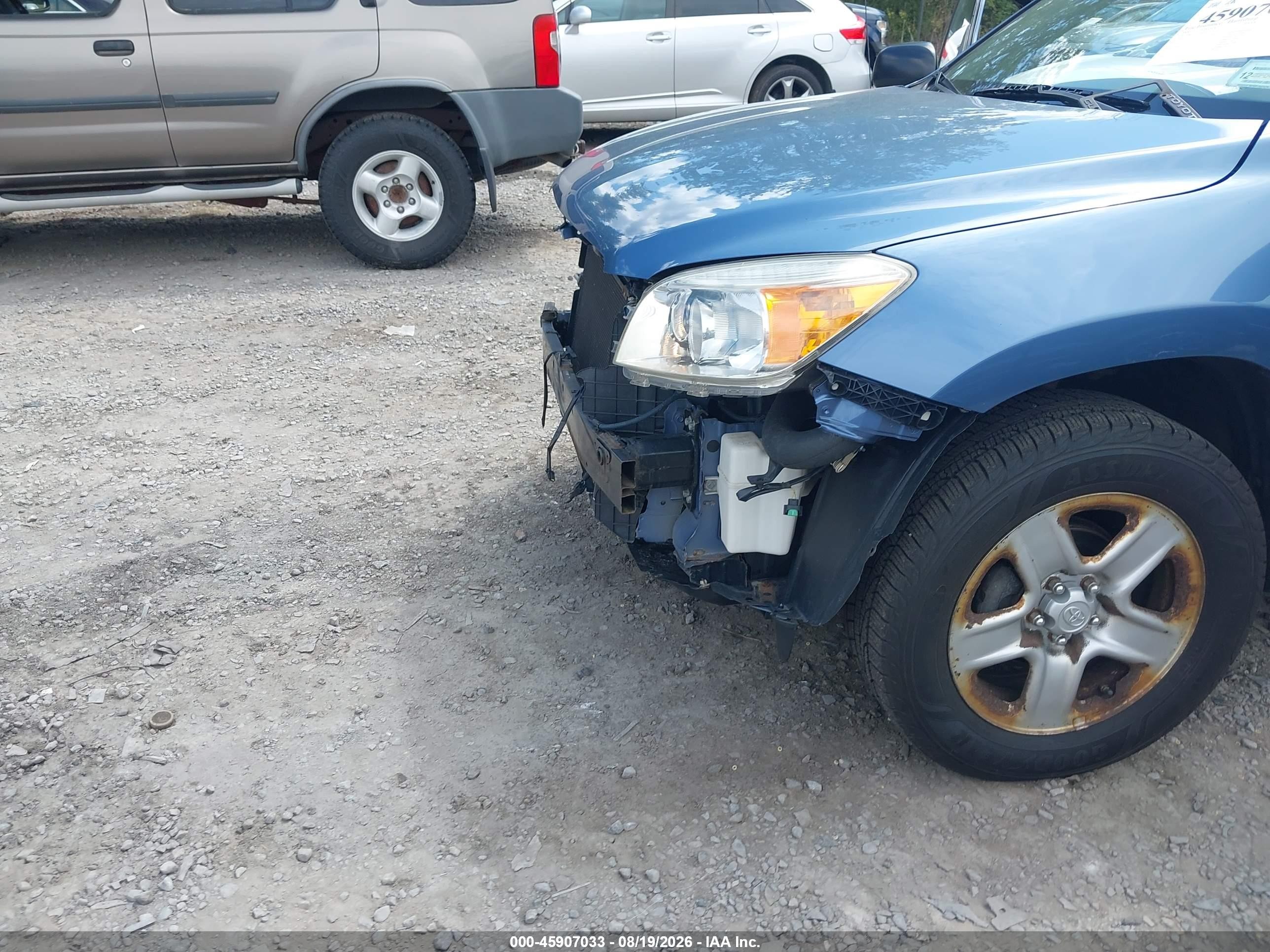 2008 Toyota Rav4   Blue vin: JTMZD33V785101541