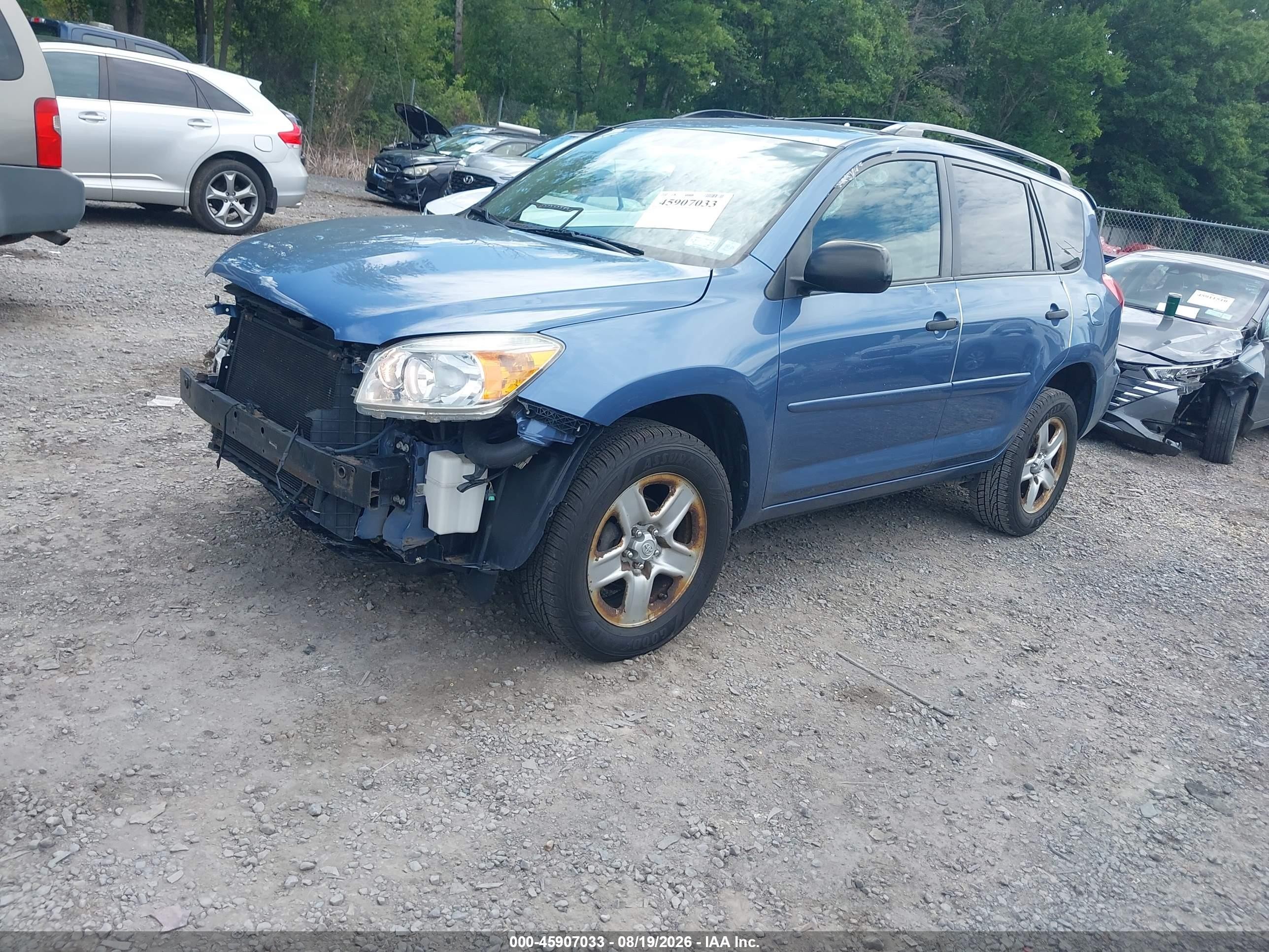2008 Toyota Rav4   Blue vin: JTMZD33V785101541