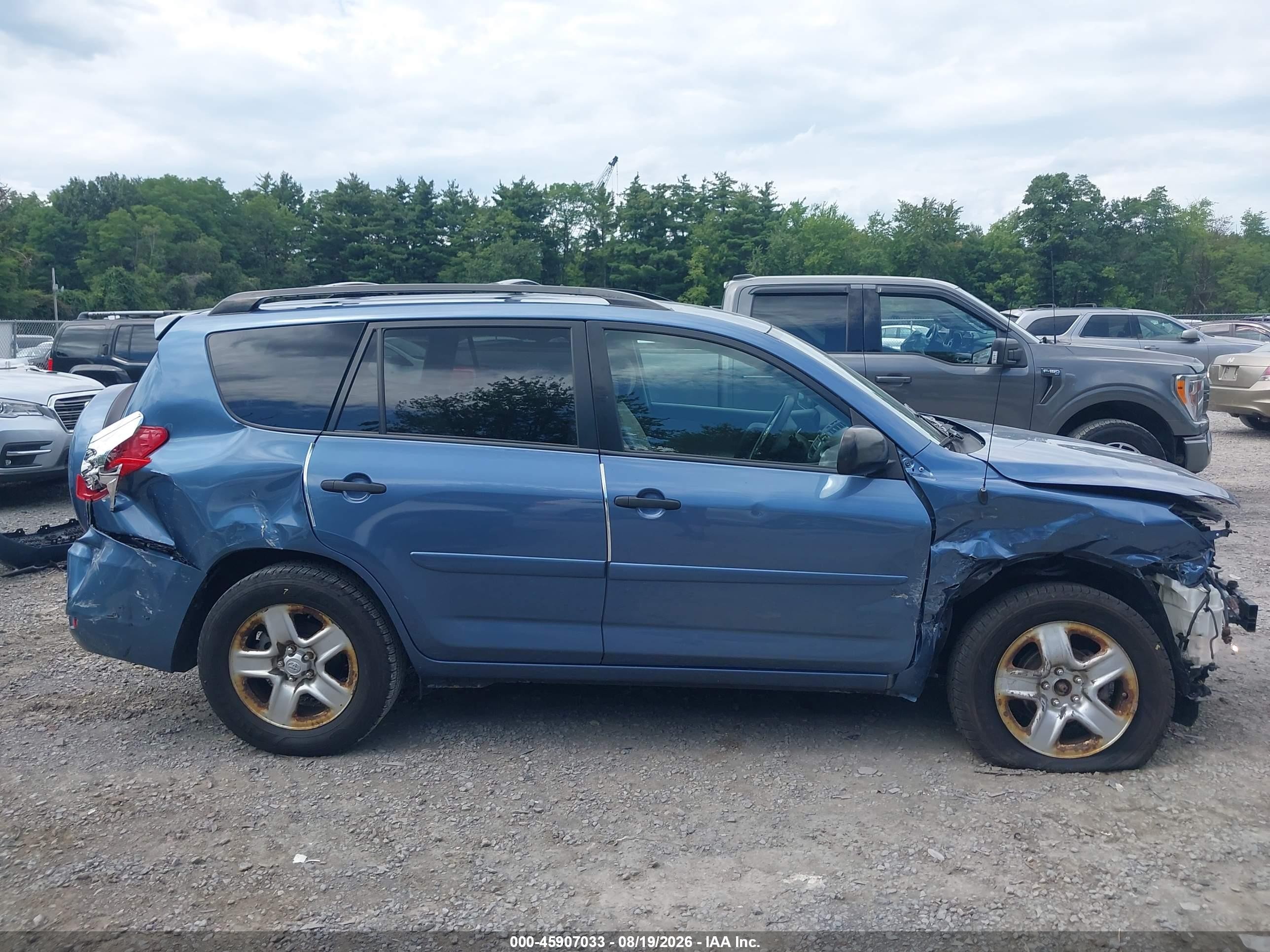 2008 Toyota Rav4   Blue vin: JTMZD33V785101541