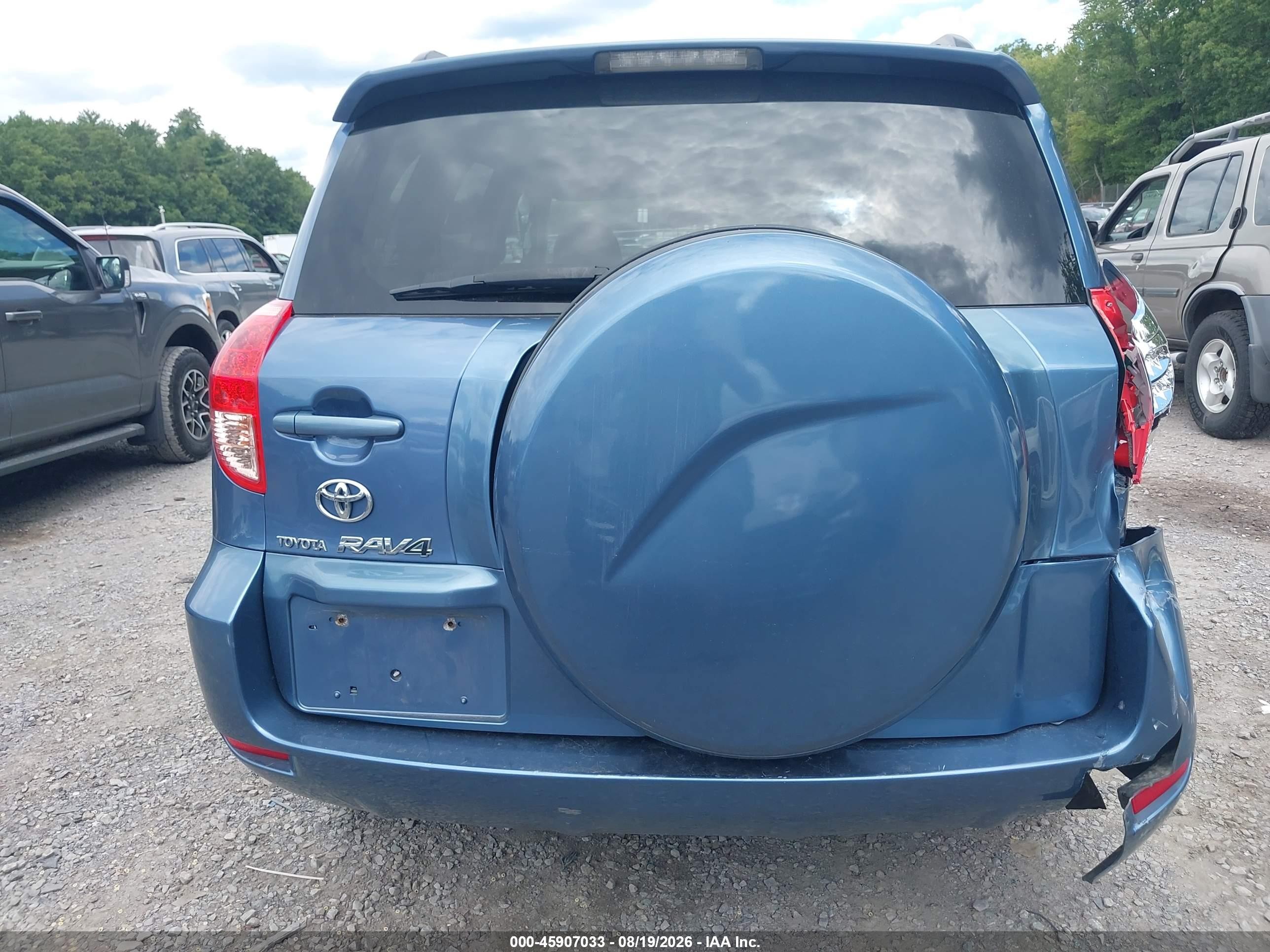2008 Toyota Rav4   Blue vin: JTMZD33V785101541