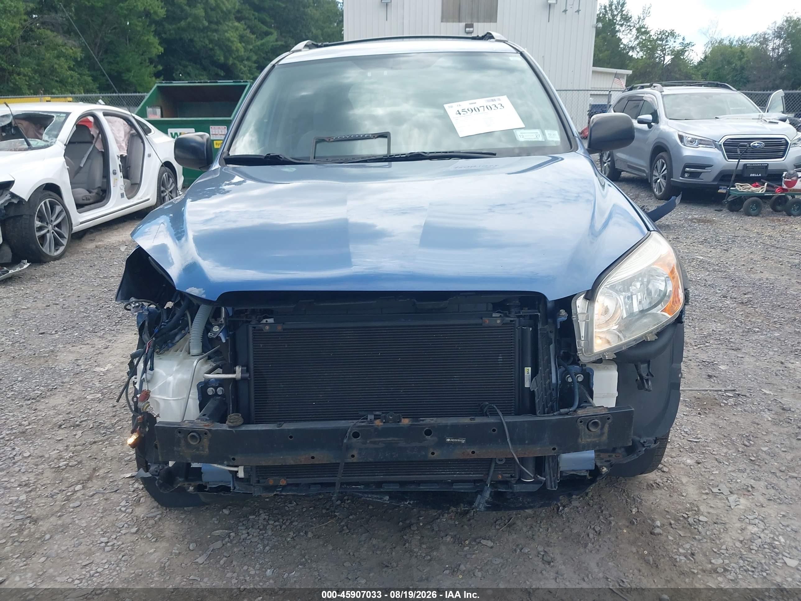 2008 Toyota Rav4   Blue vin: JTMZD33V785101541