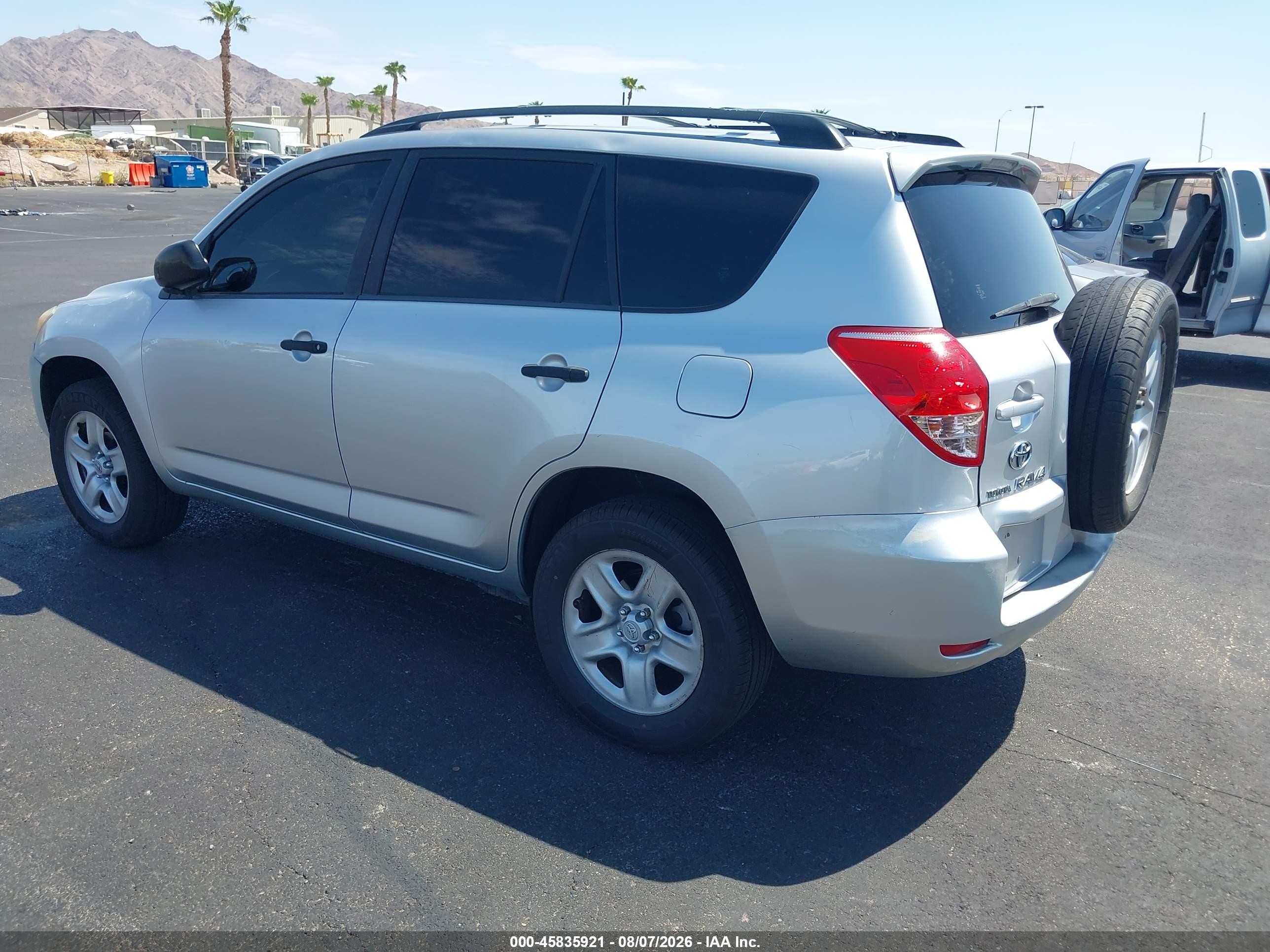 2008 Toyota Rav4   Silver vin: JTMZD33V785106545