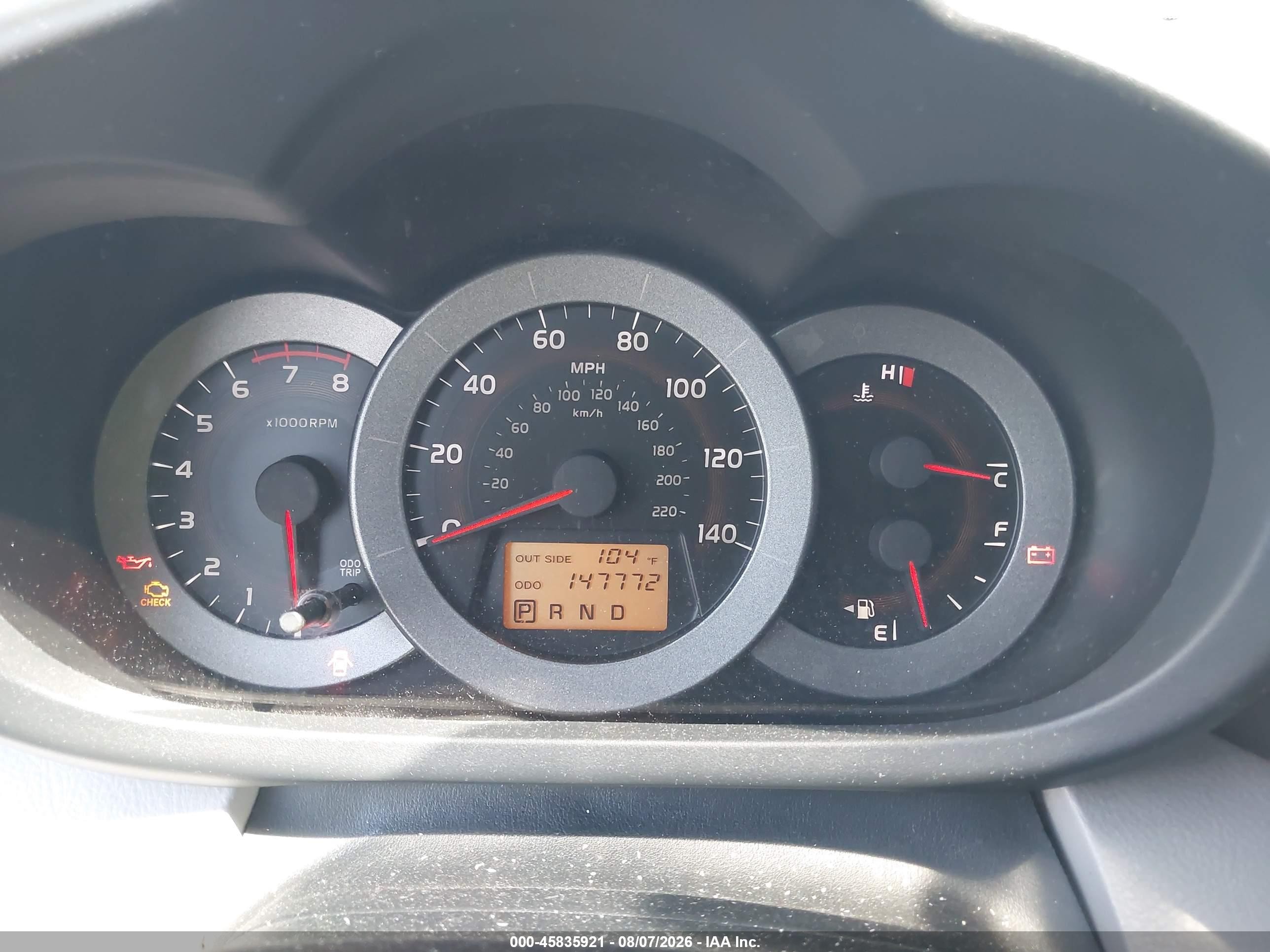 2008 Toyota Rav4   Silver vin: JTMZD33V785106545