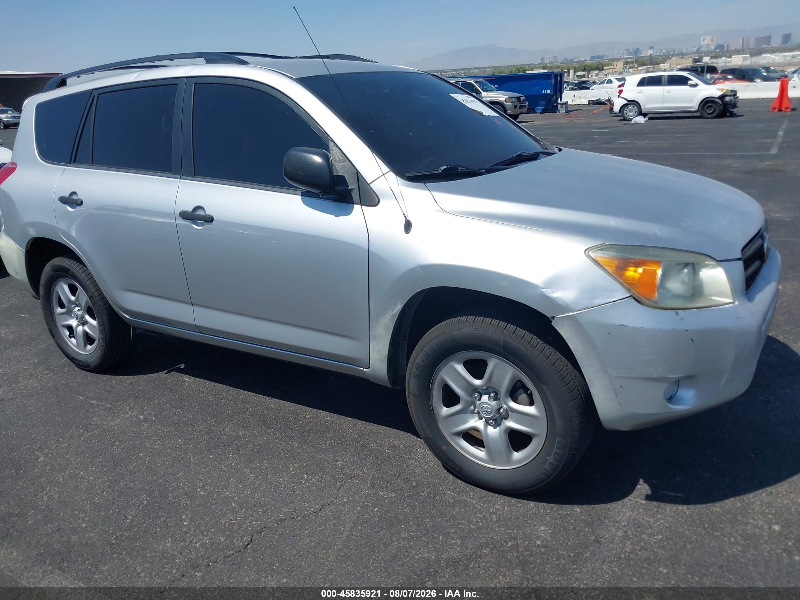 2008 Toyota Rav4   Silver vin: JTMZD33V785106545