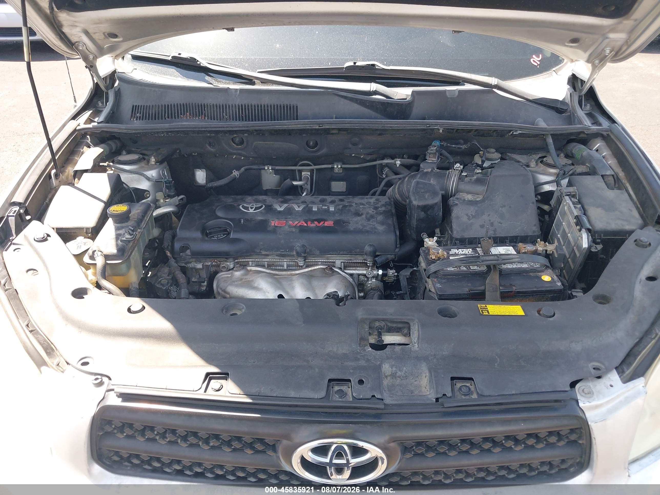 2008 Toyota Rav4   Silver vin: JTMZD33V785106545