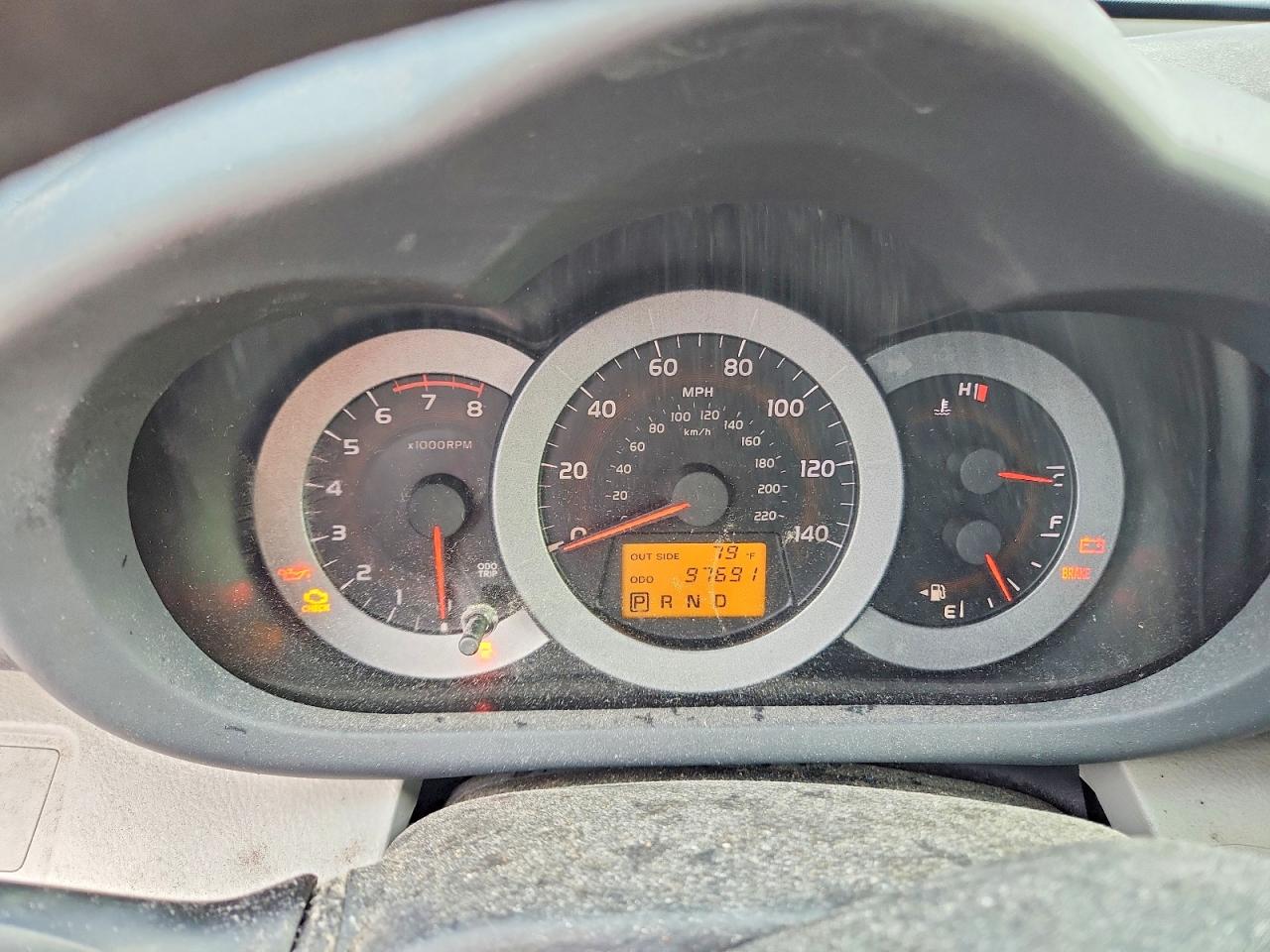2008 Toyota Rav4 Base Blue vin: JTMZD33V786055753