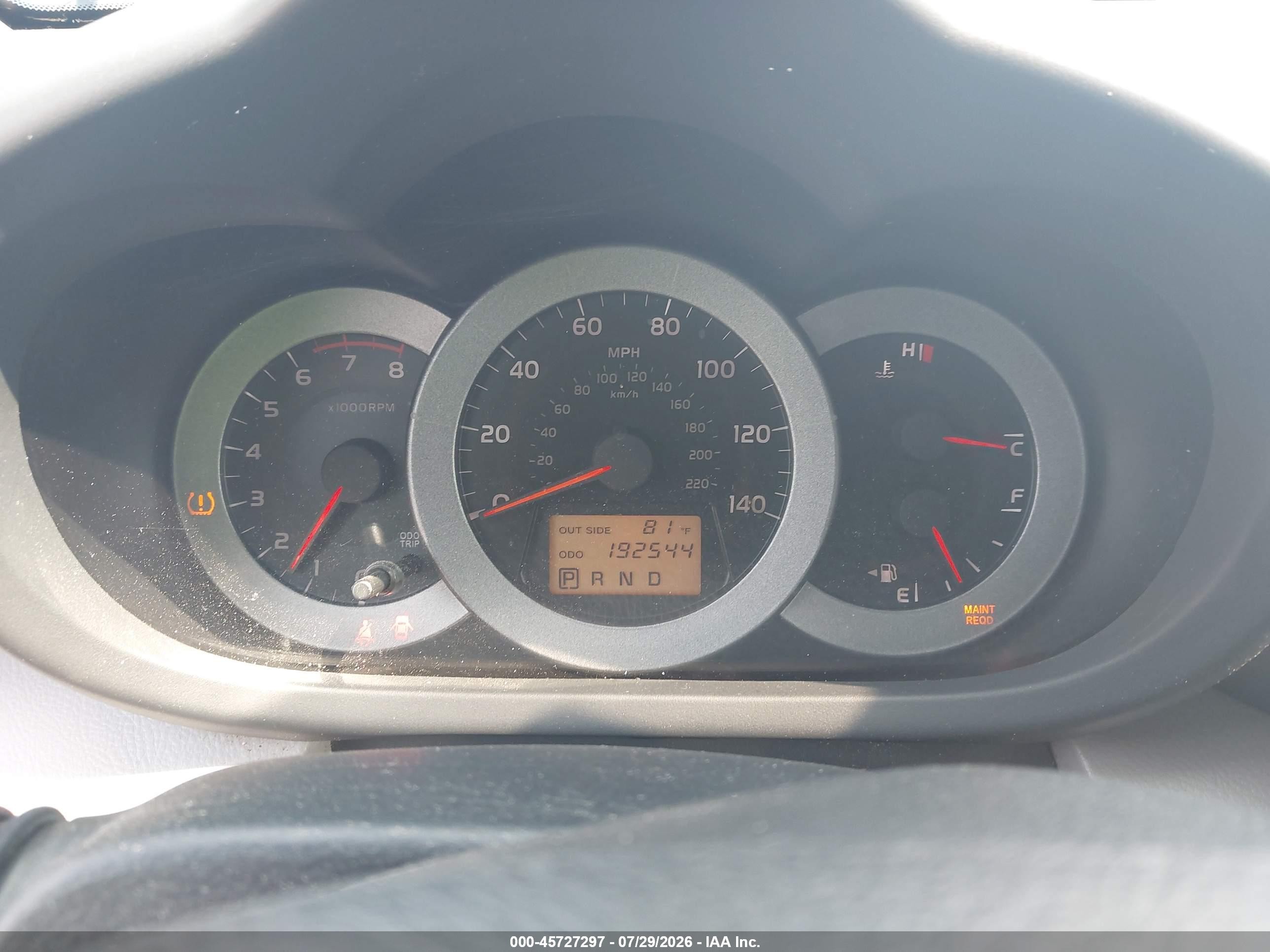 2008 Toyota Rav4   Blue vin: JTMZD33V786074142