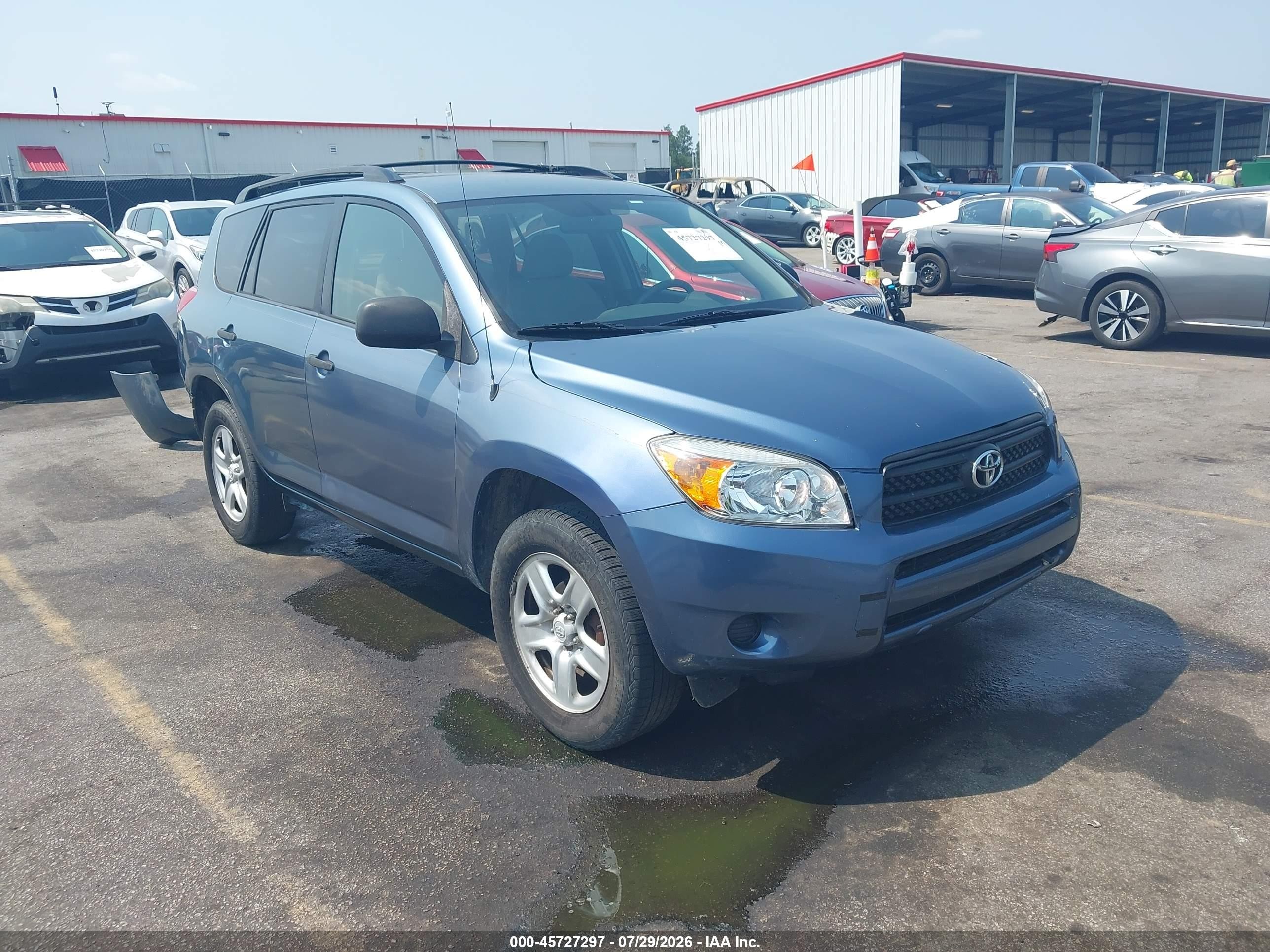 2008 Toyota Rav4   Blue vin: JTMZD33V786074142