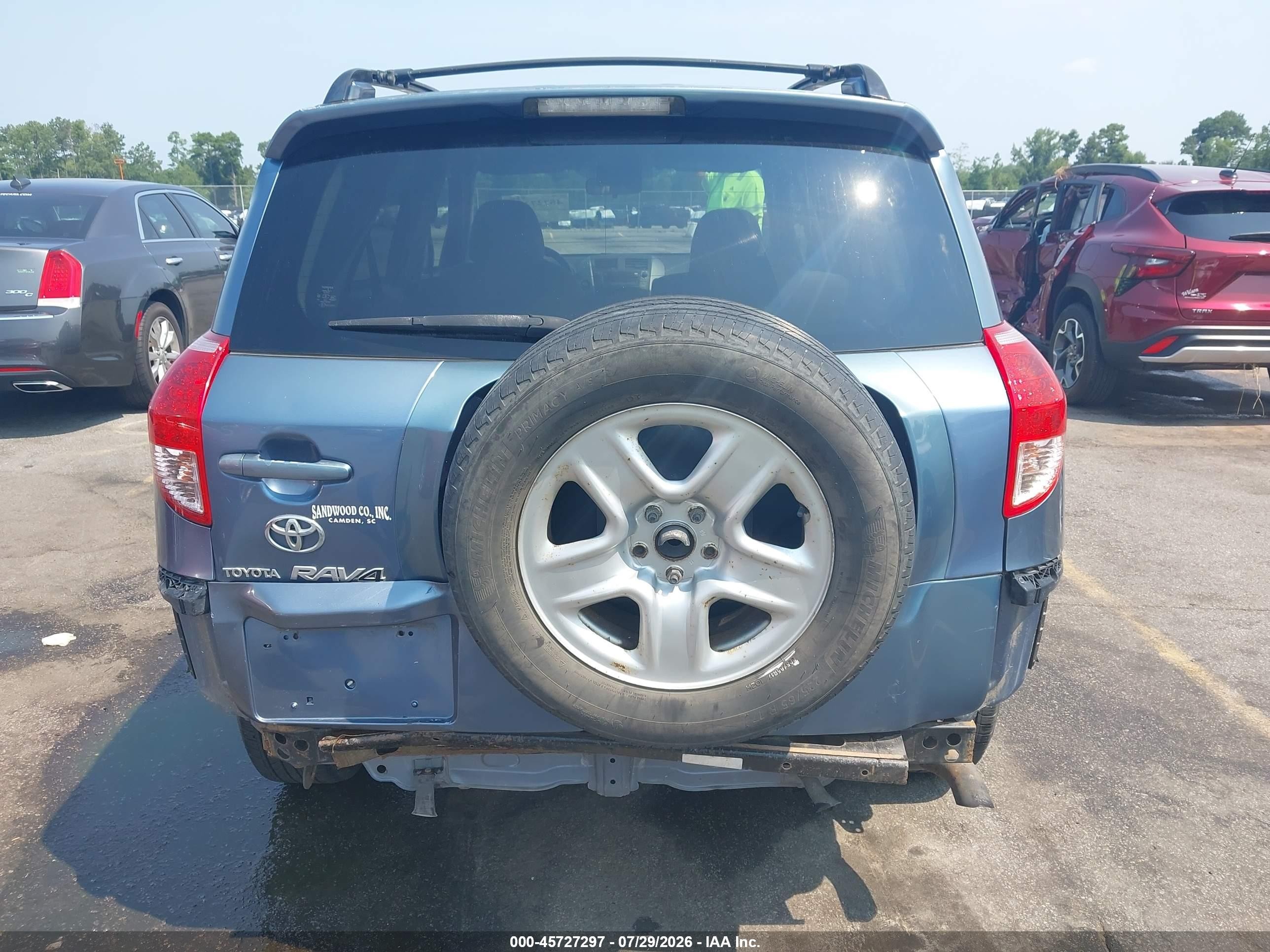 2008 Toyota Rav4   Blue vin: JTMZD33V786074142