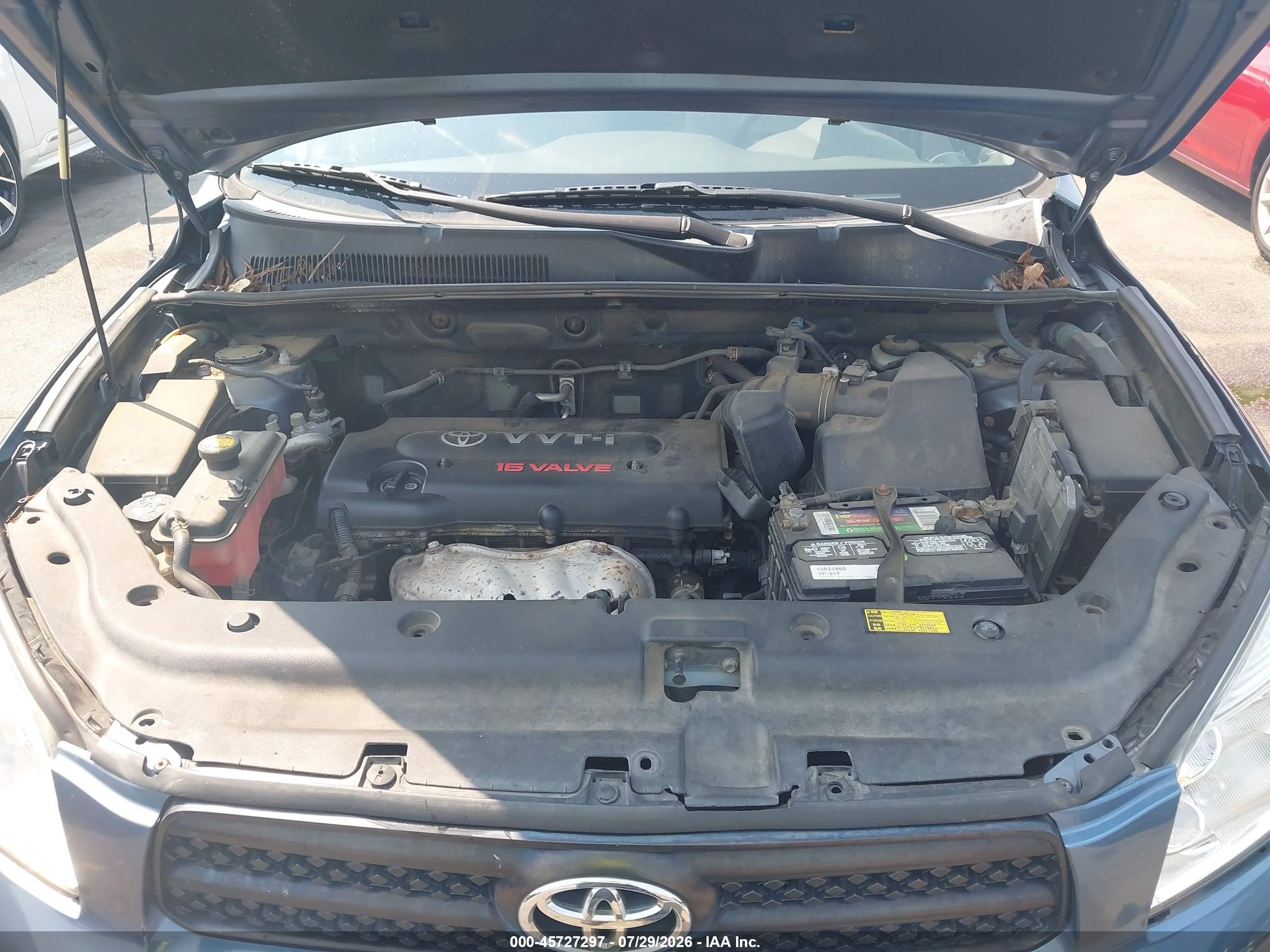2008 Toyota Rav4   Blue vin: JTMZD33V786074142
