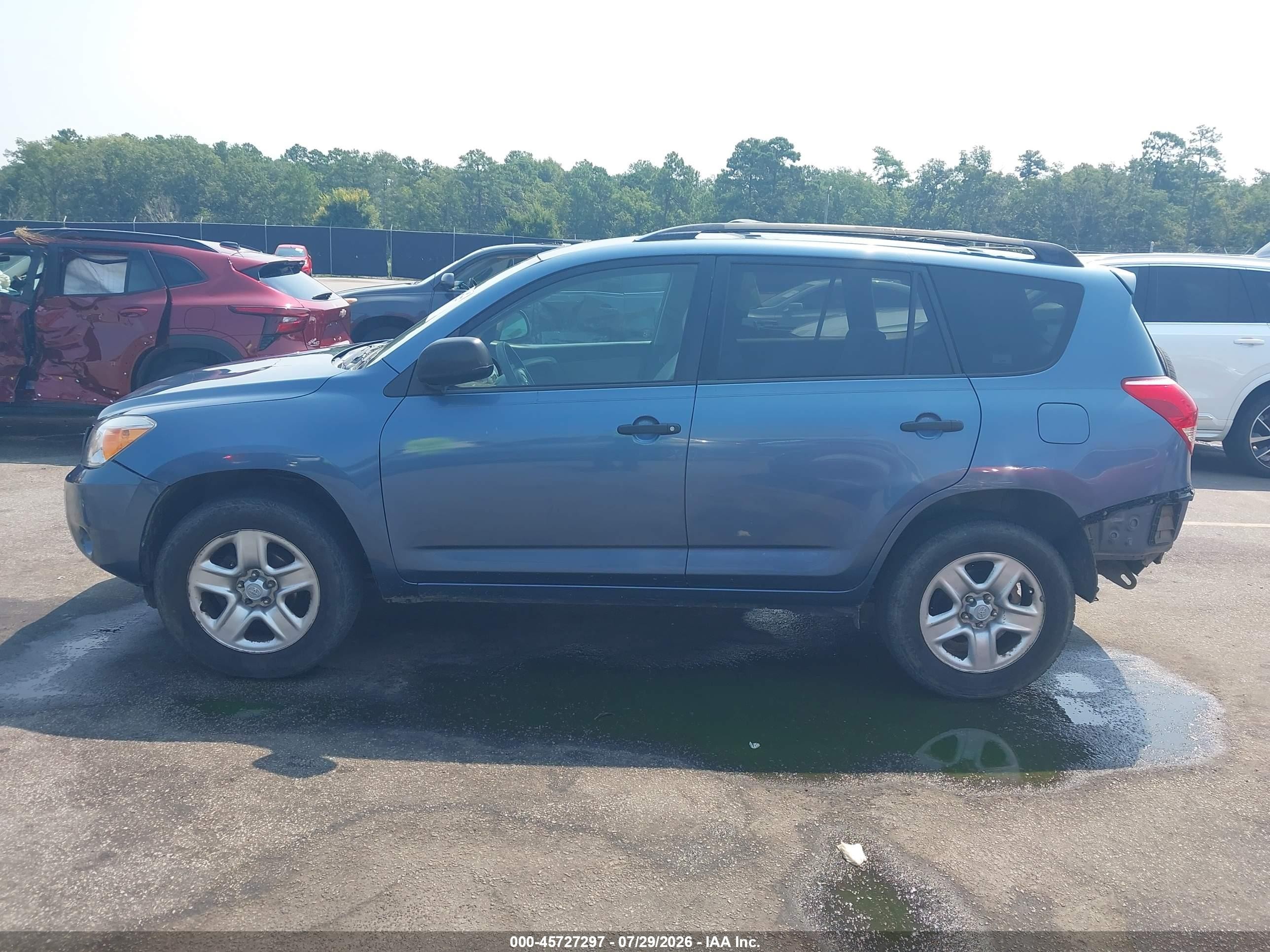 2008 Toyota Rav4   Blue vin: JTMZD33V786074142