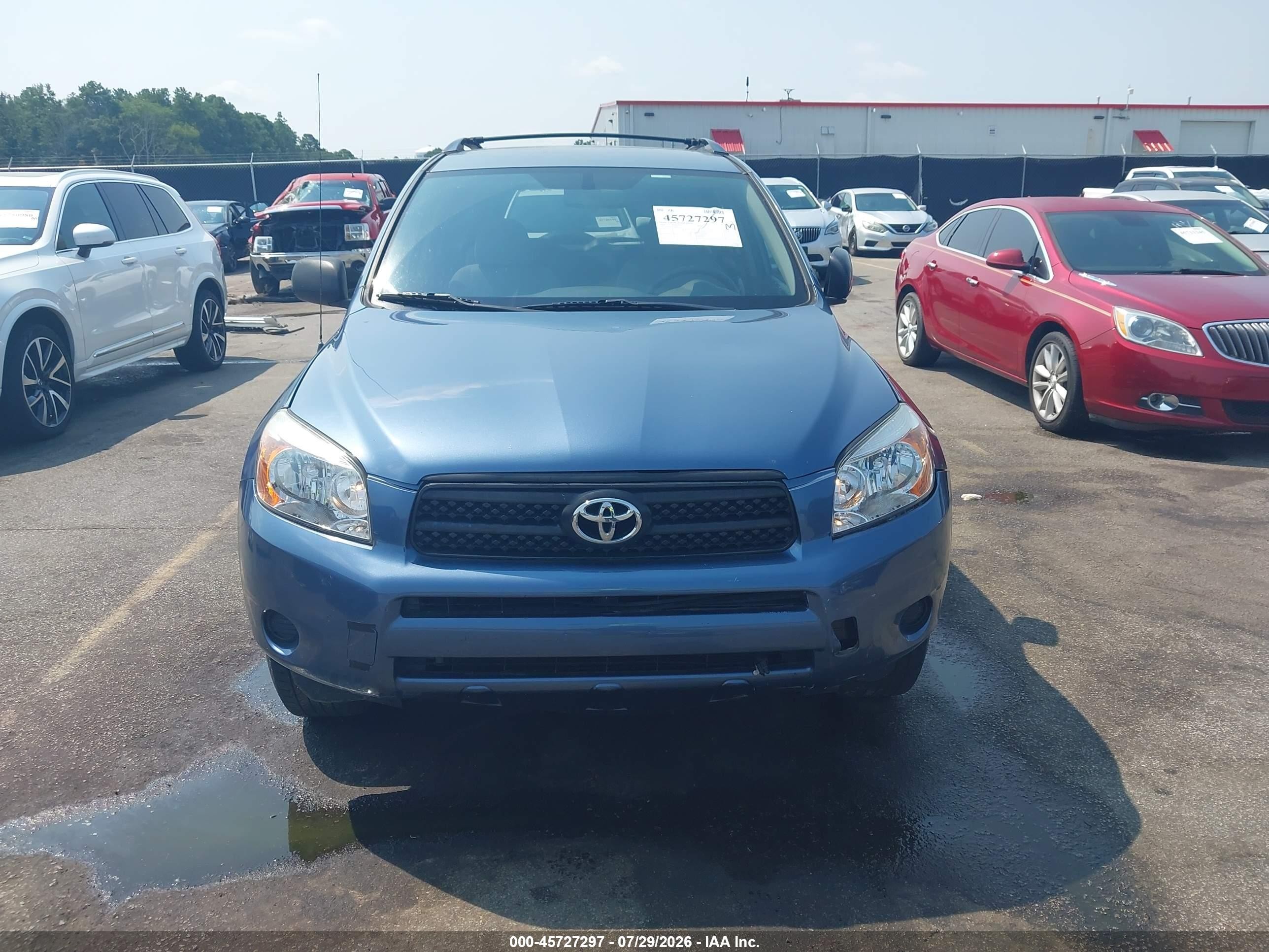 2008 Toyota Rav4   Blue vin: JTMZD33V786074142