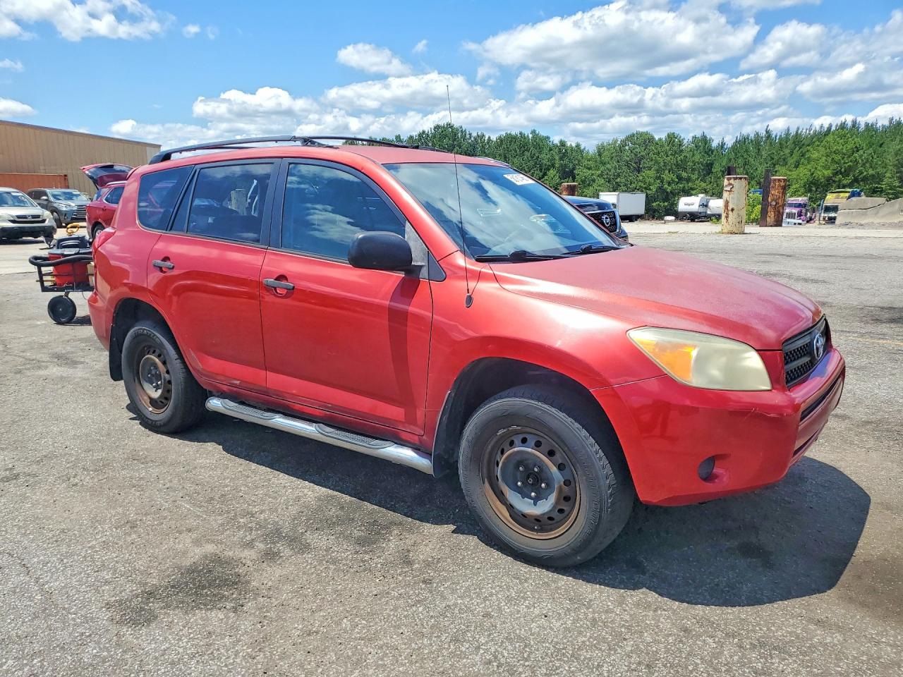 2006 Toyota Rav4 Base Red vin: JTMZD33V865000375