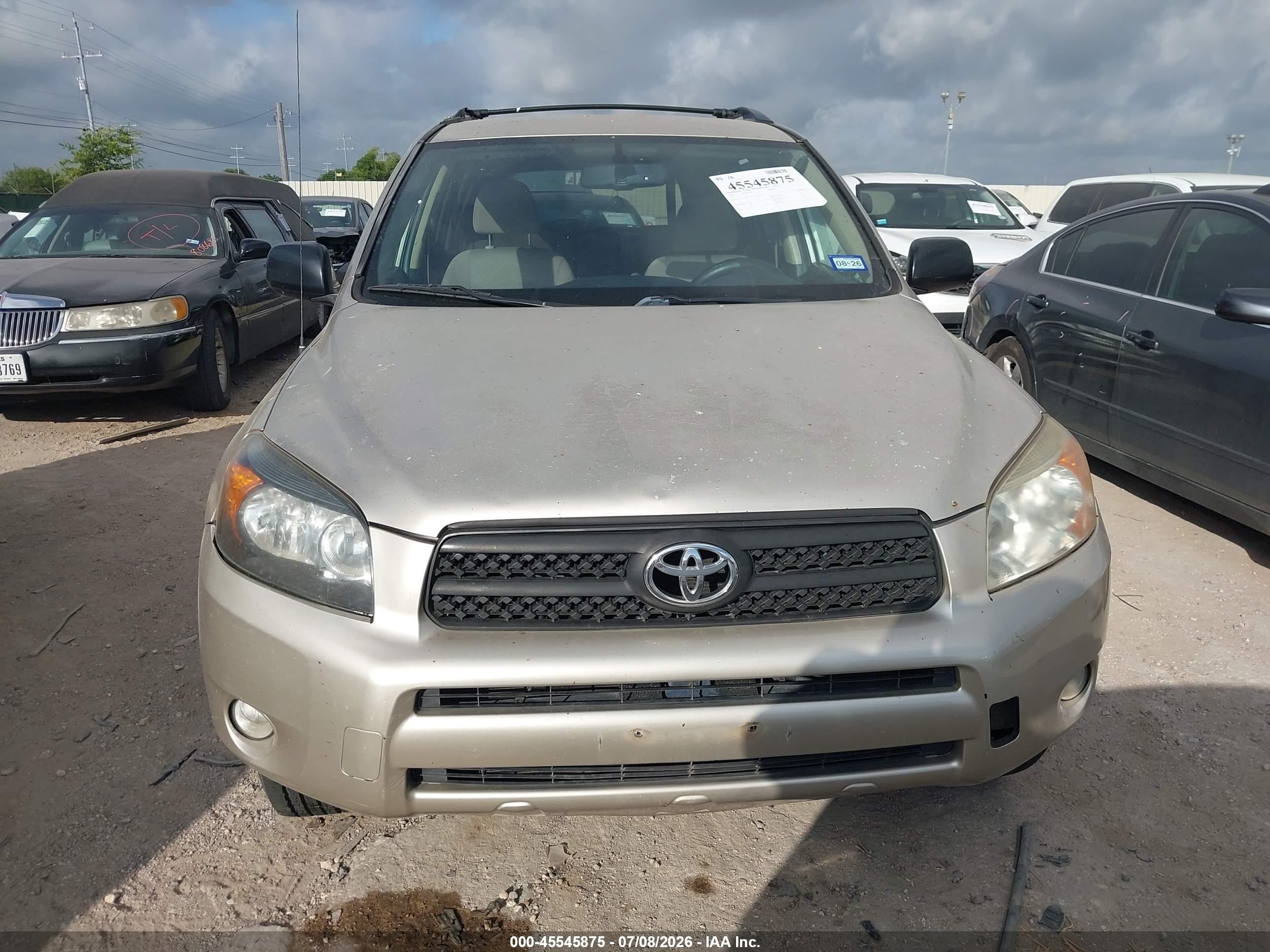 2006 Toyota Rav4   Желто-коричневый vin: JTMZD33V866006087