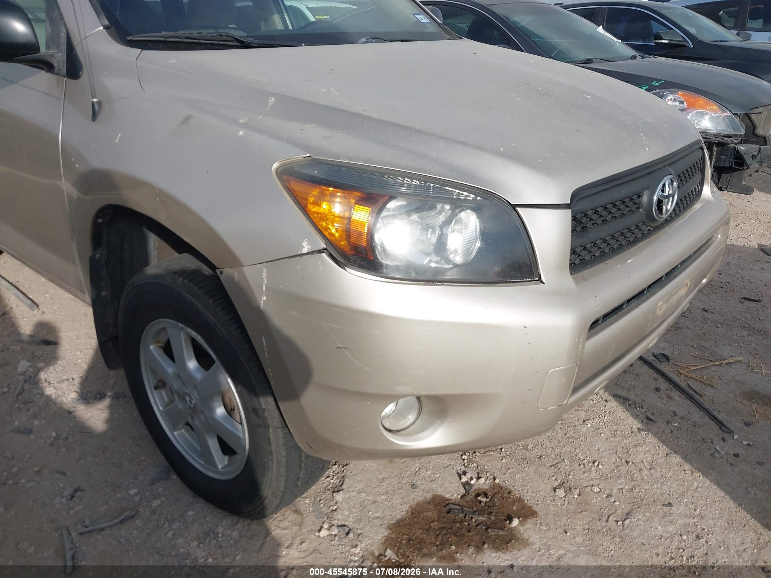 2006 Toyota Rav4   Желто-коричневый vin: JTMZD33V866006087