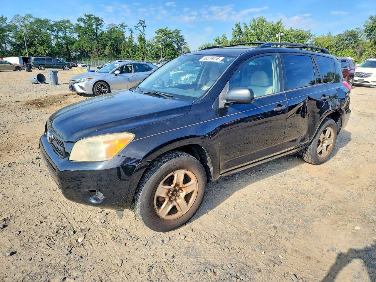 2006 Toyota Rav4 Black vin: JTMZD33V866013234