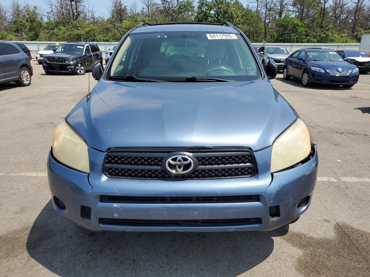 2007 Toyota Rav4 Blue vin: JTMZD33V875034317