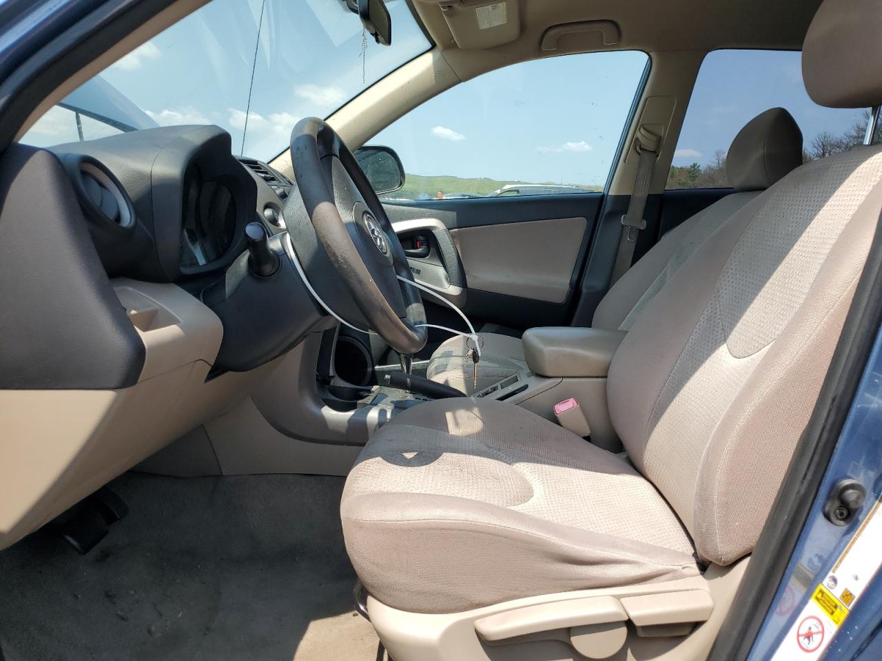 2007 Toyota Rav4 Blue vin: JTMZD33V875034317