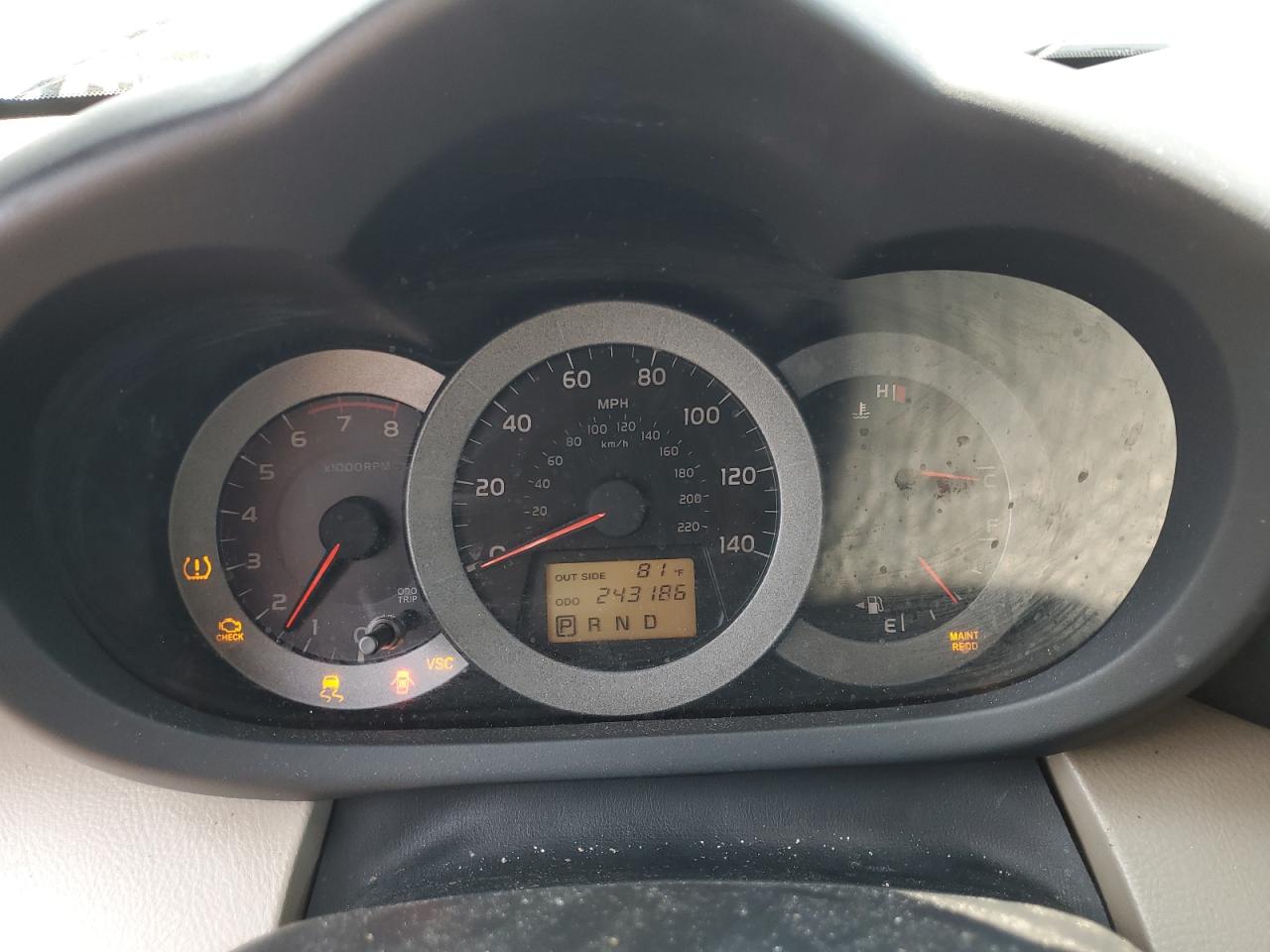 2007 Toyota Rav4 Blue vin: JTMZD33V875034317