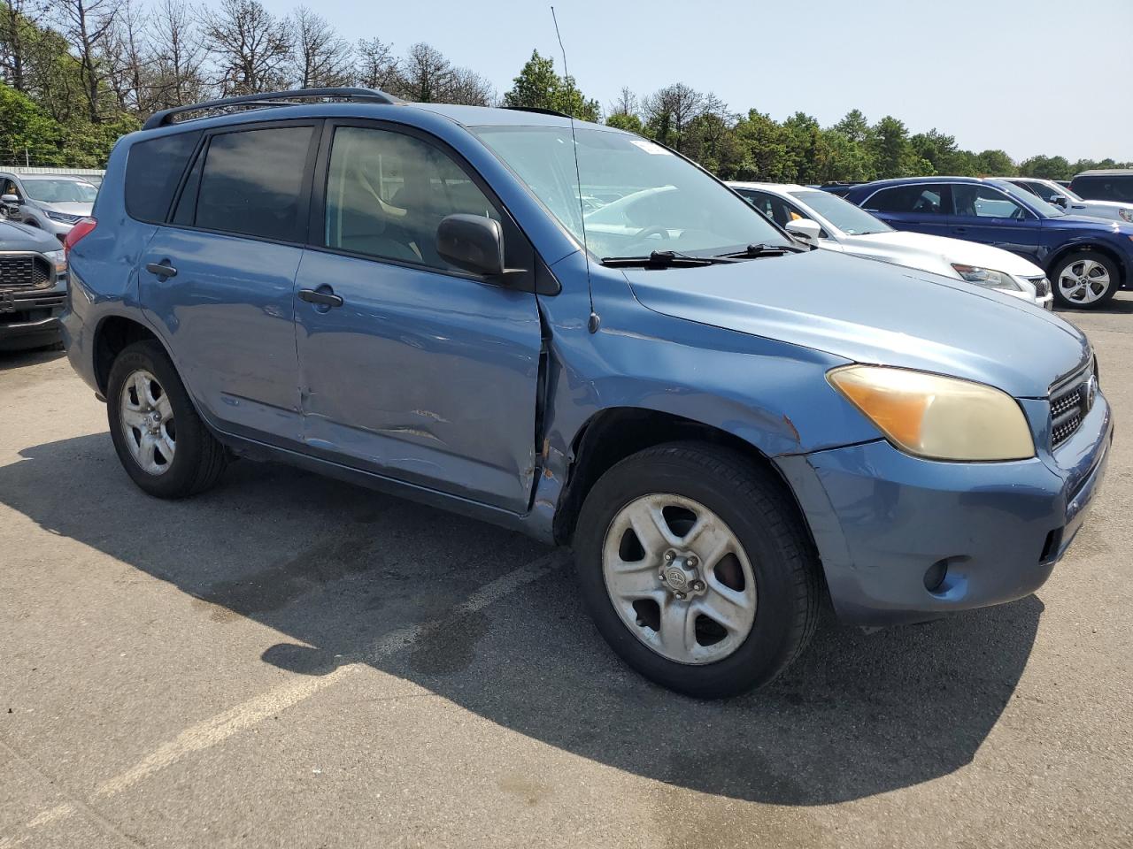 2007 Toyota Rav4 Blue vin: JTMZD33V875034317