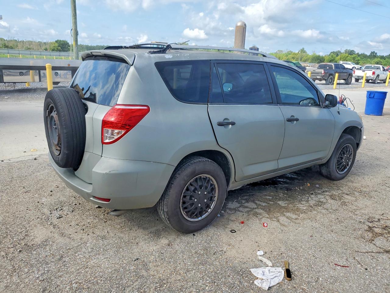 2007 Toyota Rav4 Base Silver vin: JTMZD33V875037282