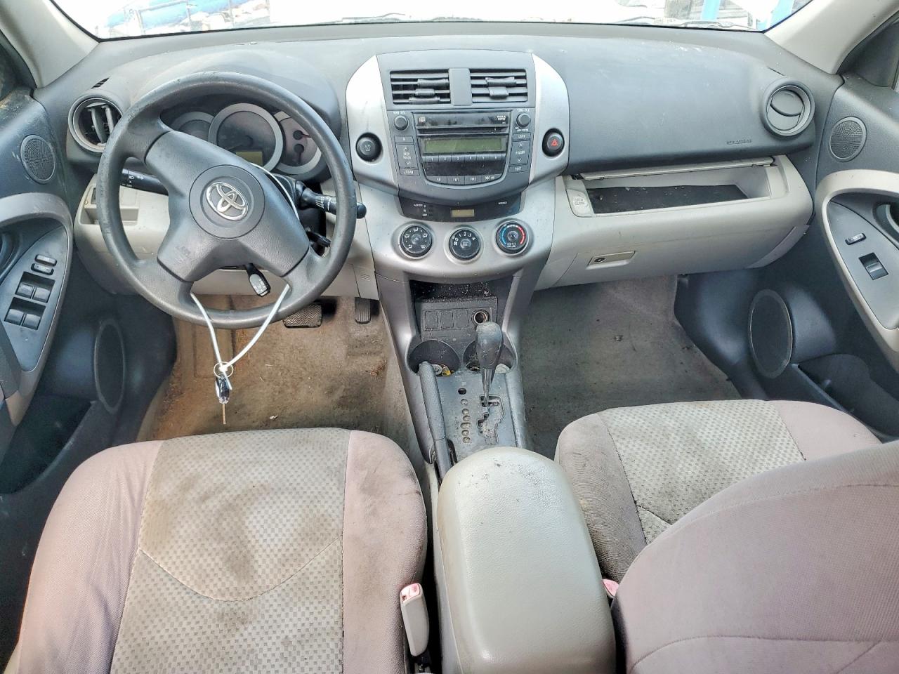 2007 Toyota Rav4 Base Silver vin: JTMZD33V875037282