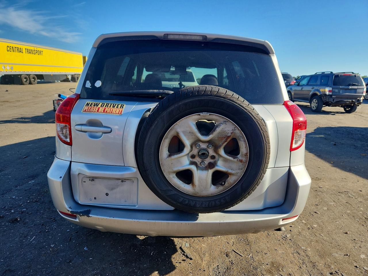 2007 Toyota Rav4 Base Серебряный vin: JTMZD33V875052395