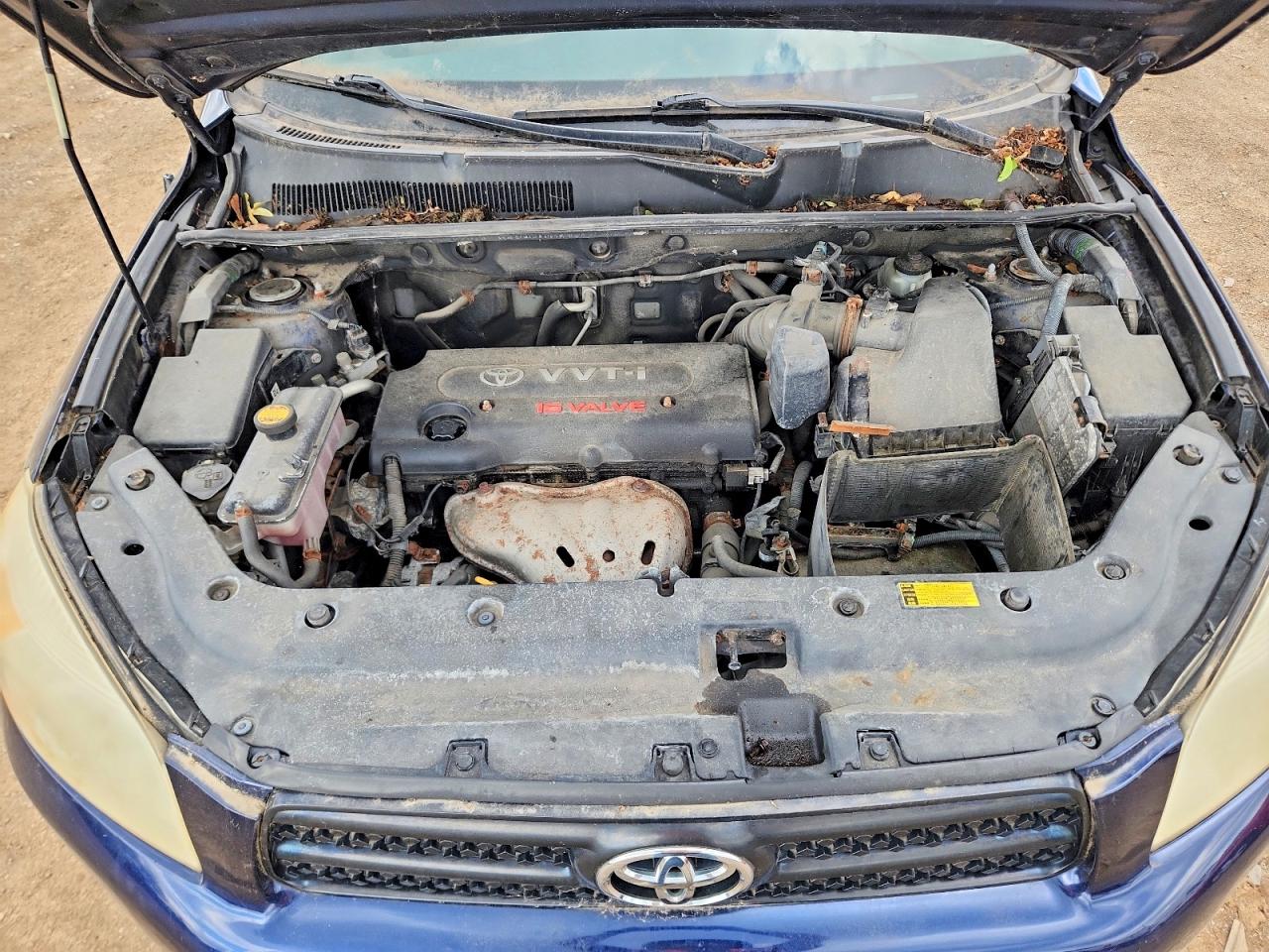 2007 Toyota Rav4 Base Blue vin: JTMZD33V875064269