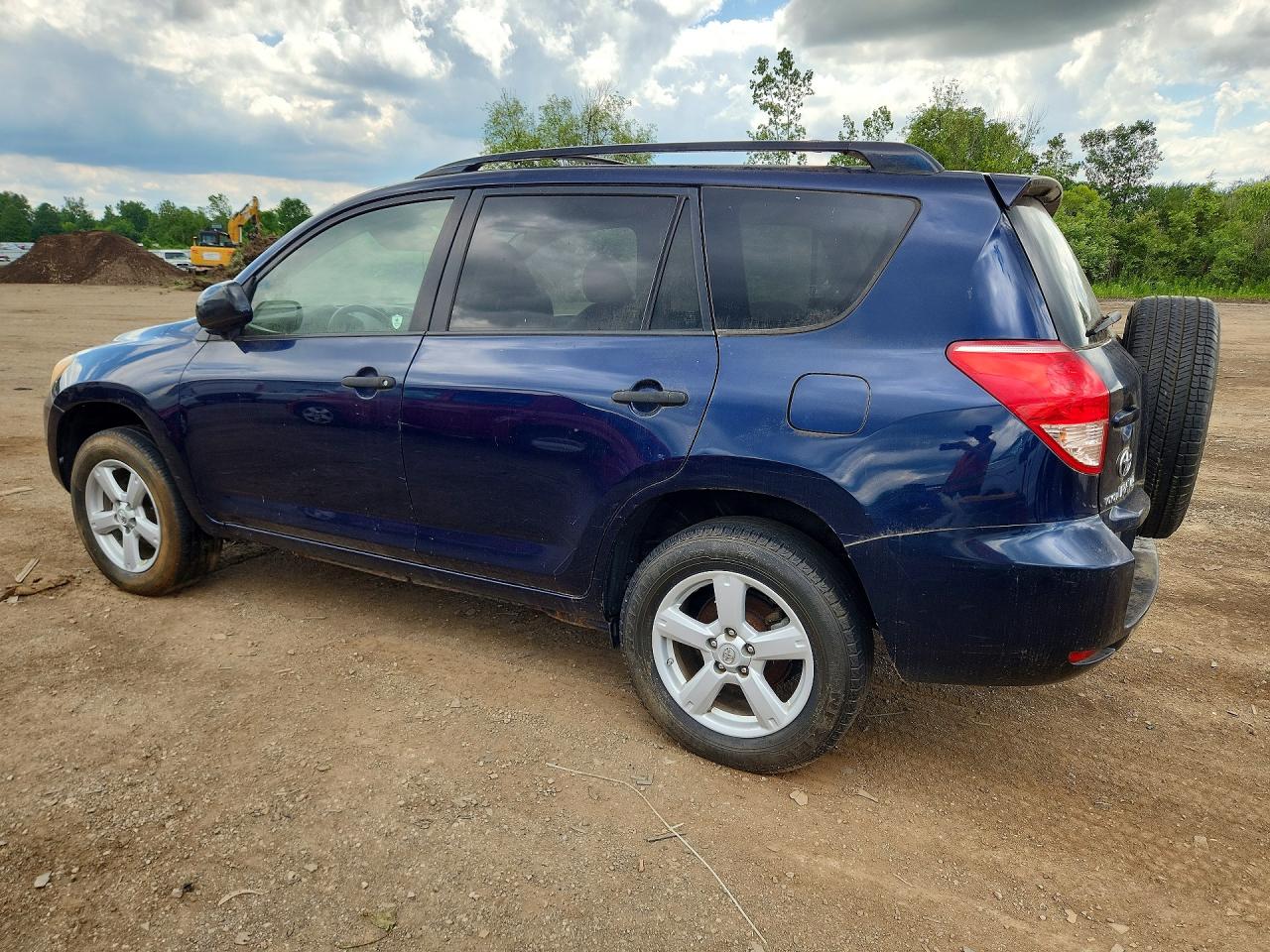 2007 Toyota Rav4 Base Blue vin: JTMZD33V875064269