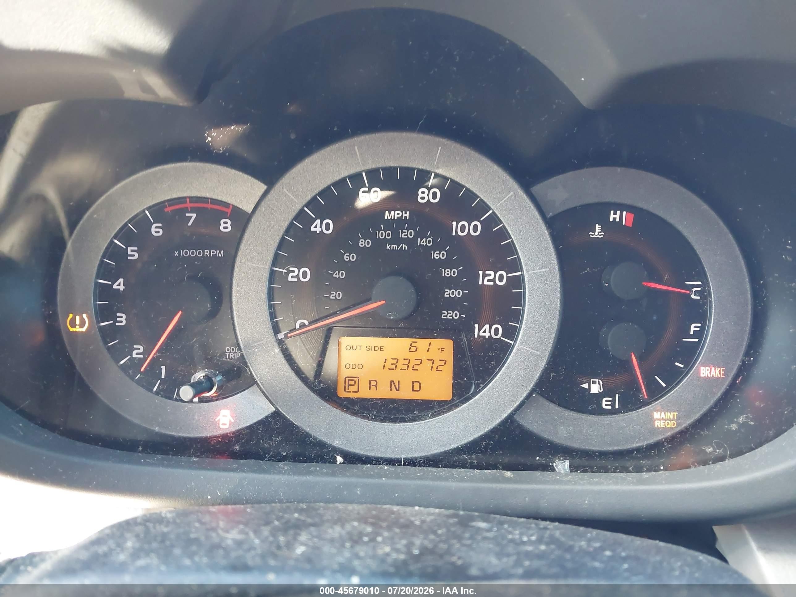 2007 Toyota Rav4   Черный vin: JTMZD33V876025269
