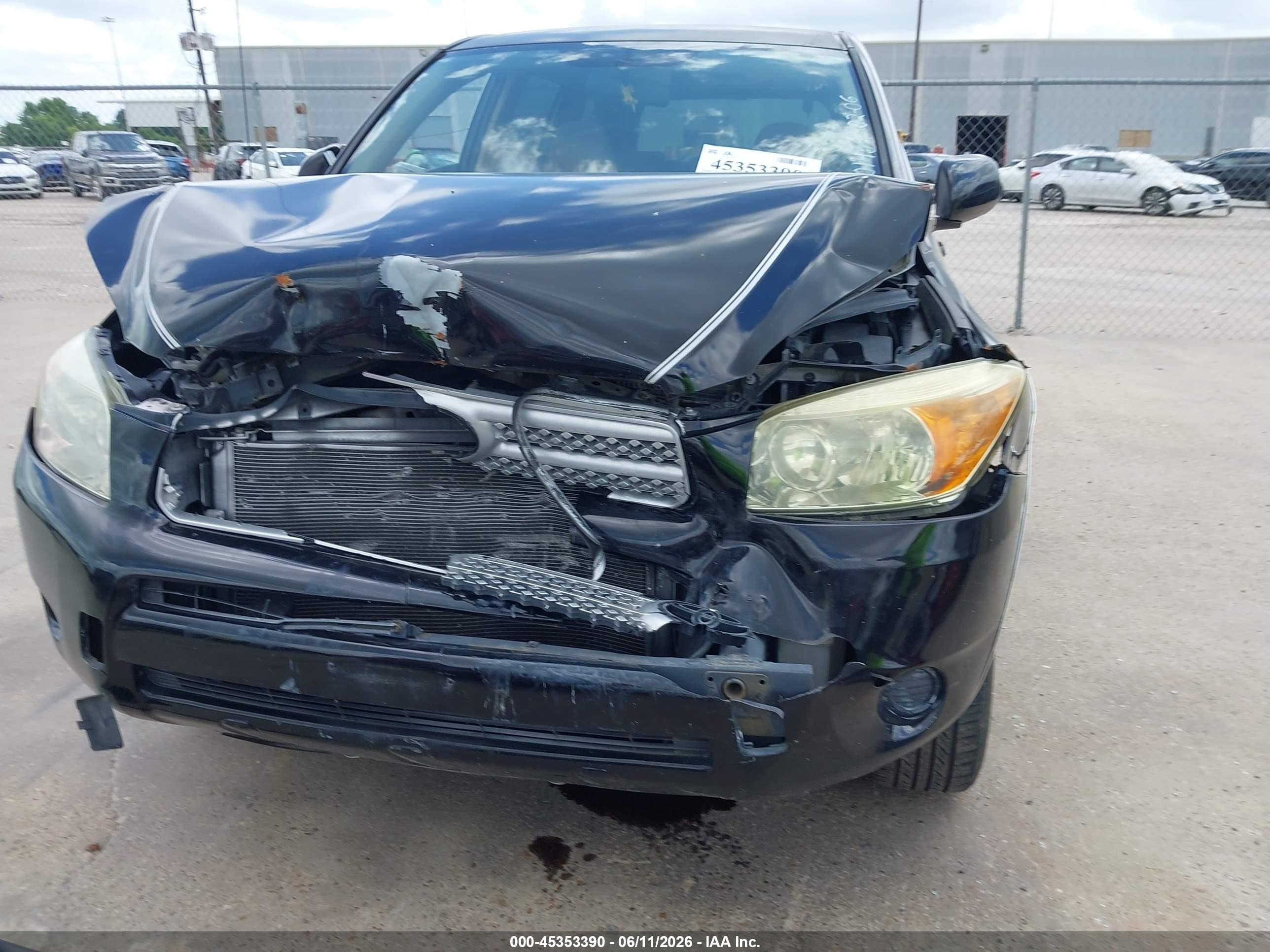2007 Toyota Rav4   Черный vin: JTMZD33V876028544
