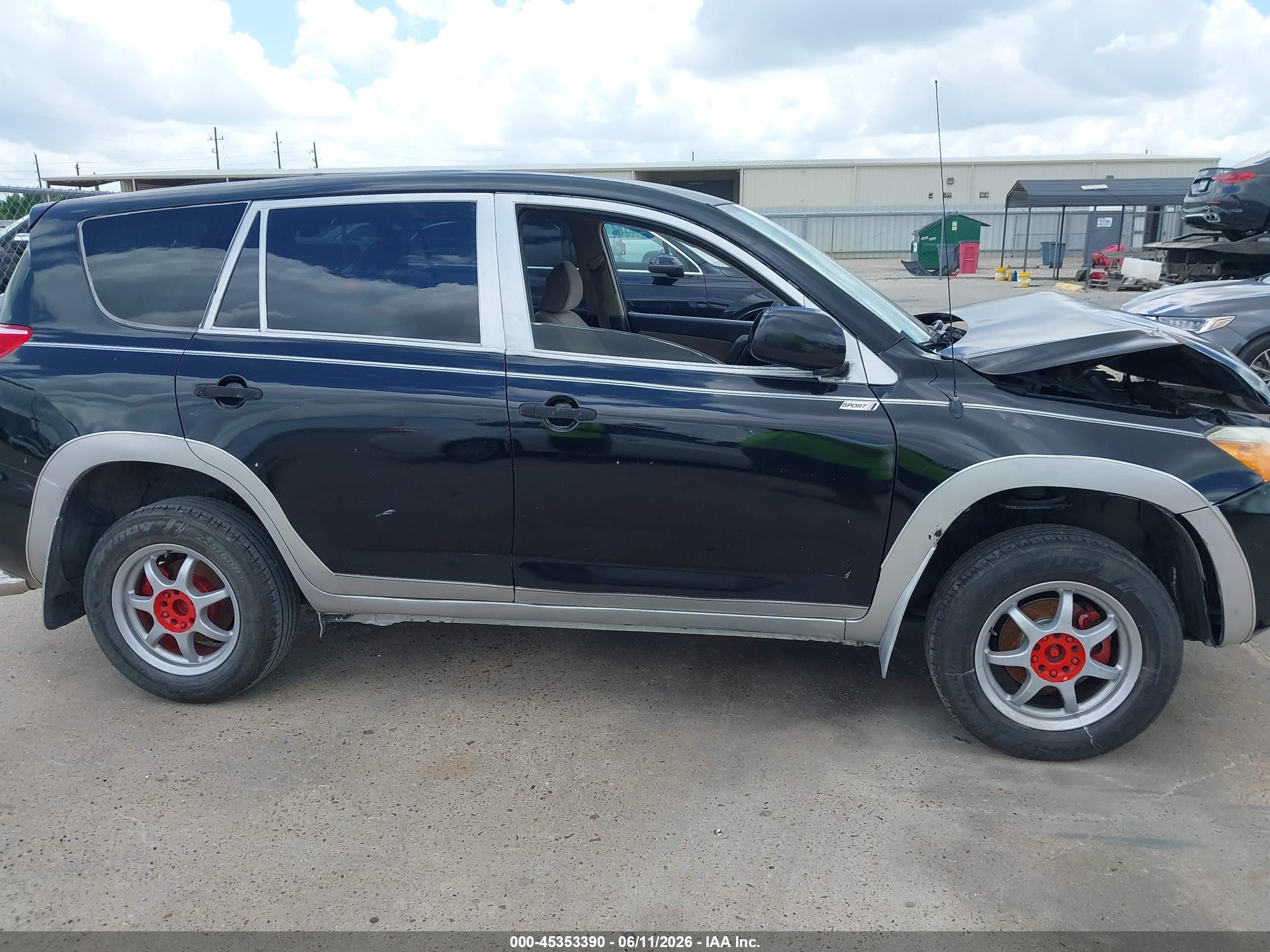 2007 Toyota Rav4   Черный vin: JTMZD33V876028544