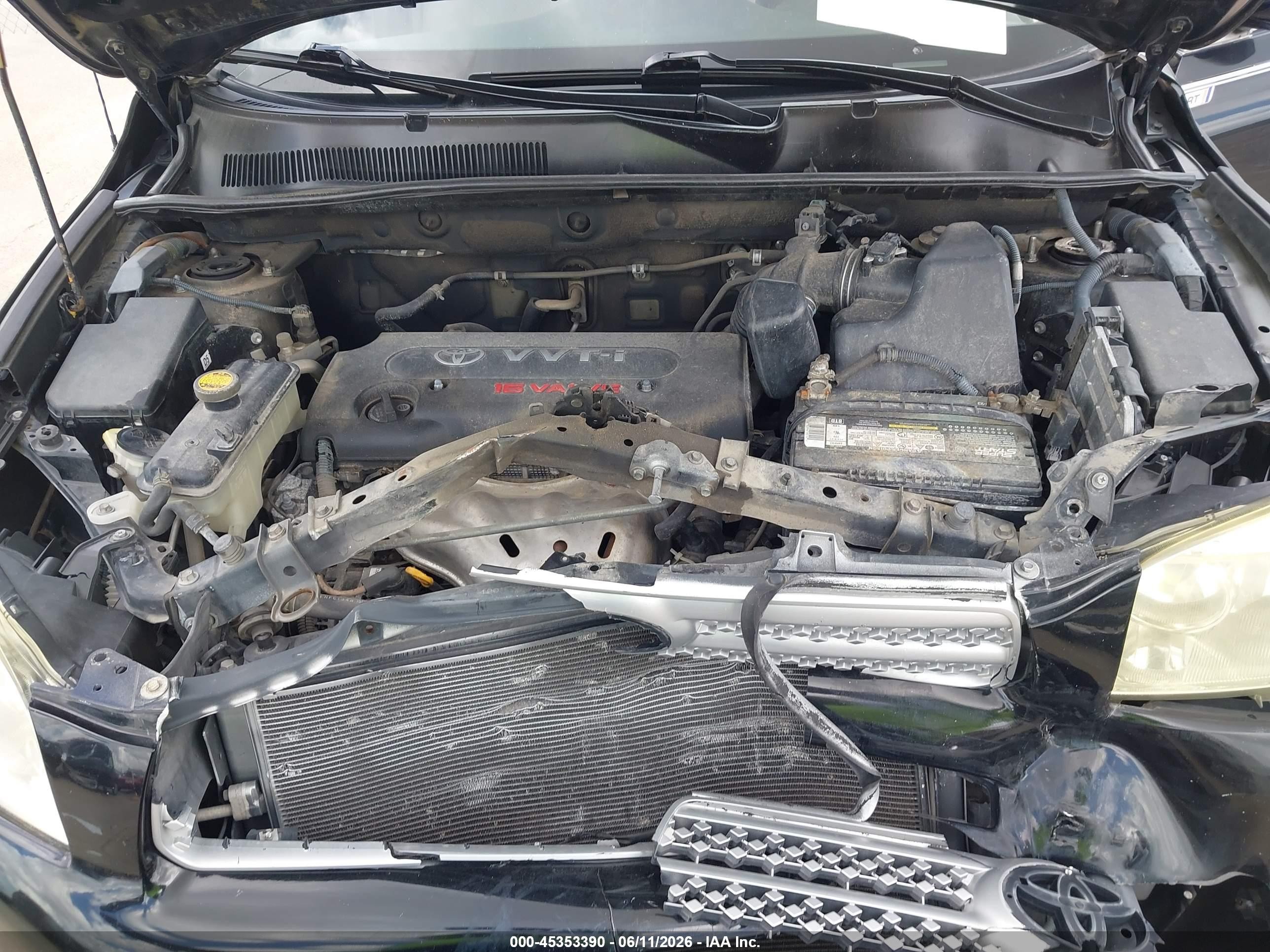 2007 Toyota Rav4   Черный vin: JTMZD33V876028544