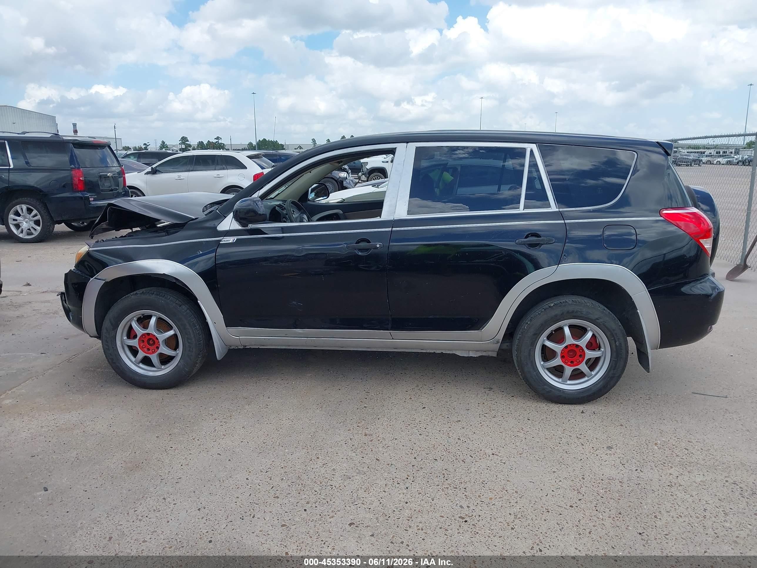 2007 Toyota Rav4   Черный vin: JTMZD33V876028544