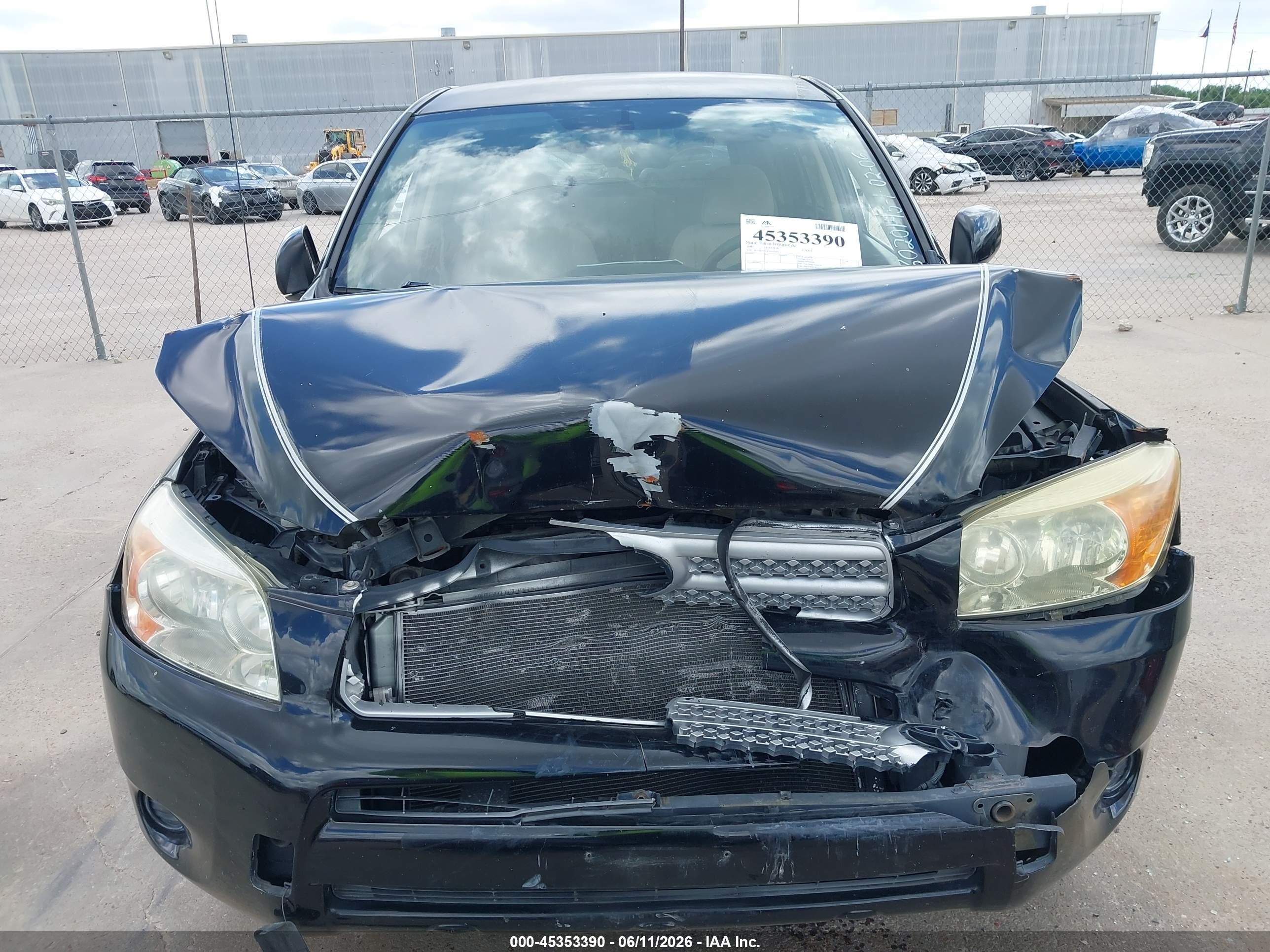 2007 Toyota Rav4   Черный vin: JTMZD33V876028544
