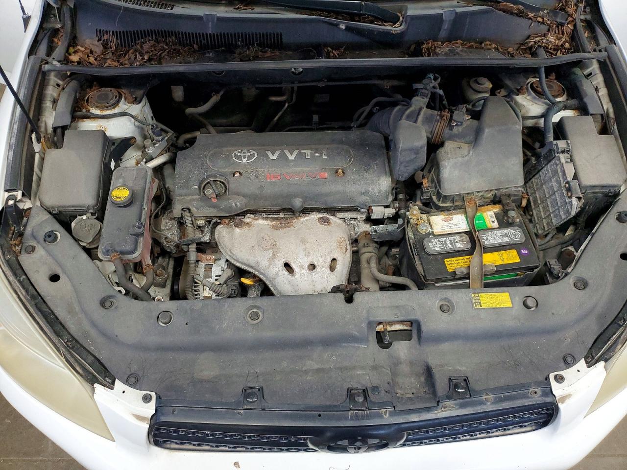 2007 Toyota Rav4 Base White vin: JTMZD33V876036353
