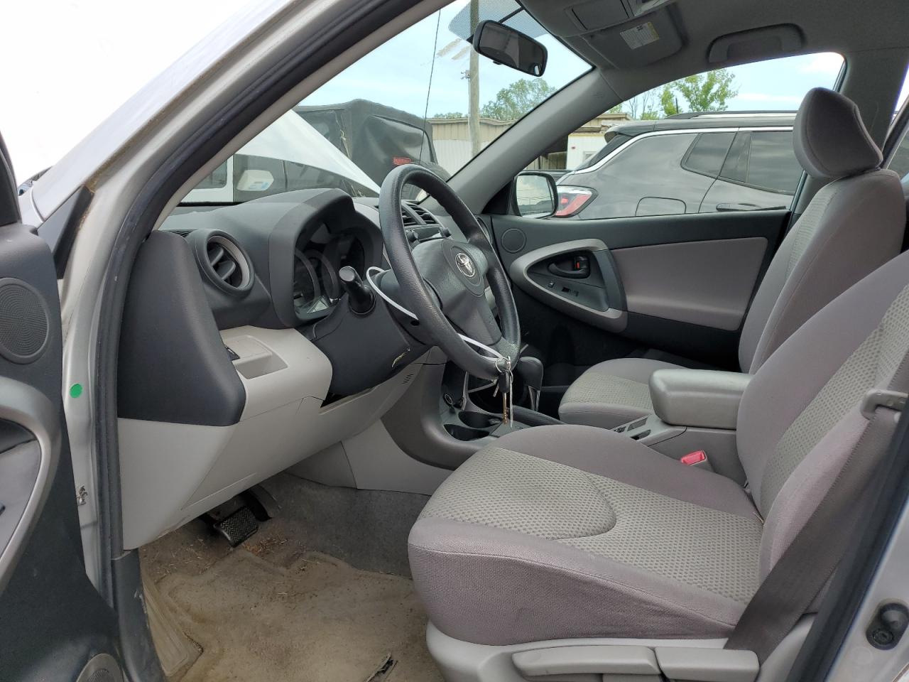 2007 Toyota Rav4 Silver vin: JTMZD33V876040953